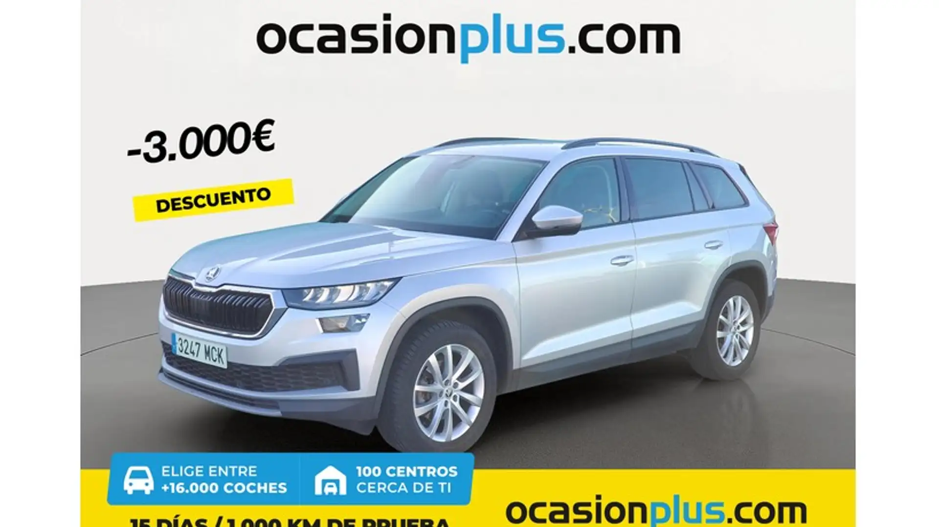 Skoda Kodiaq 1.5 TSI Ambition 4x2 DSG 110kW Plateado - 1