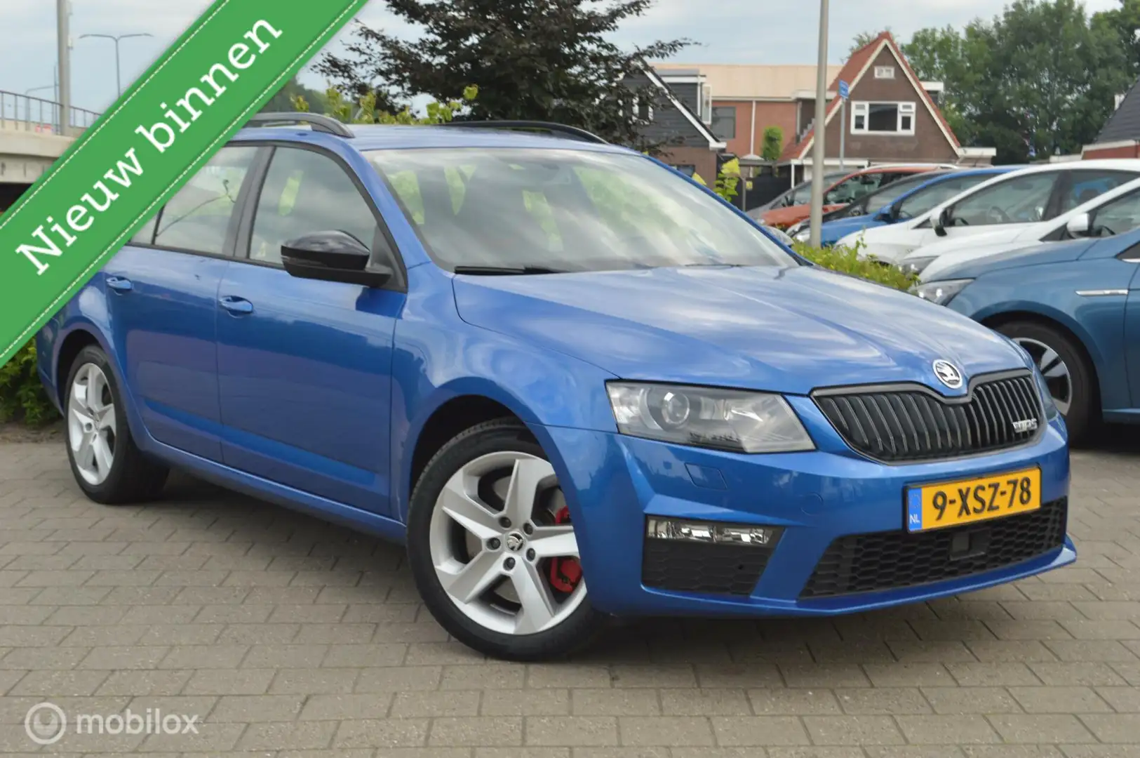 Skoda Octavia Combi 2.0 TSI RS AUTOMAAT | 1e Eigenaar | 118.000k Blauw - 1