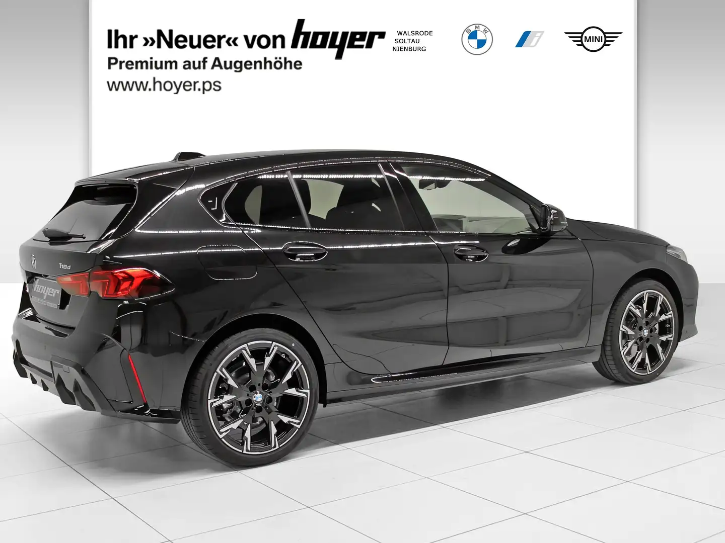 BMW 118 d M Sportpaket HUD Iconic Glow LED Head-Up Schwarz - 2