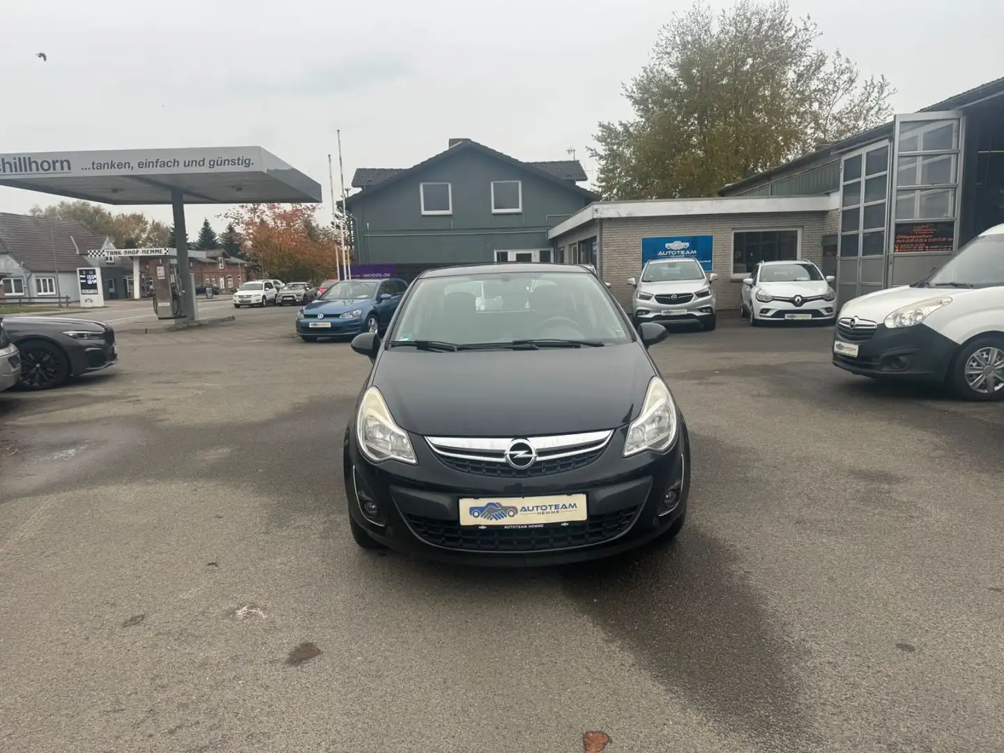 Opel Corsa D Active TÜV/KLIMA/TEMPOMAT/BC/EFH Schwarz - 2