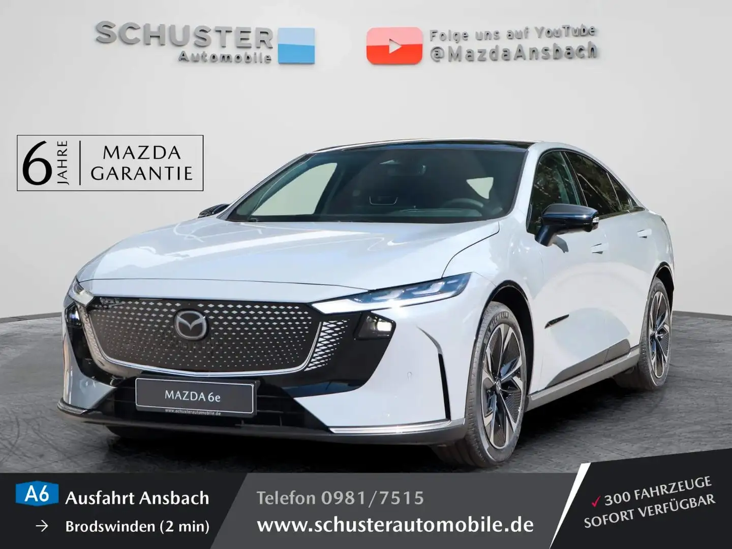 Mazda 6e Takumi 258PS LEDER/PANO/360-KAMERA/SPOILER Grau - 1