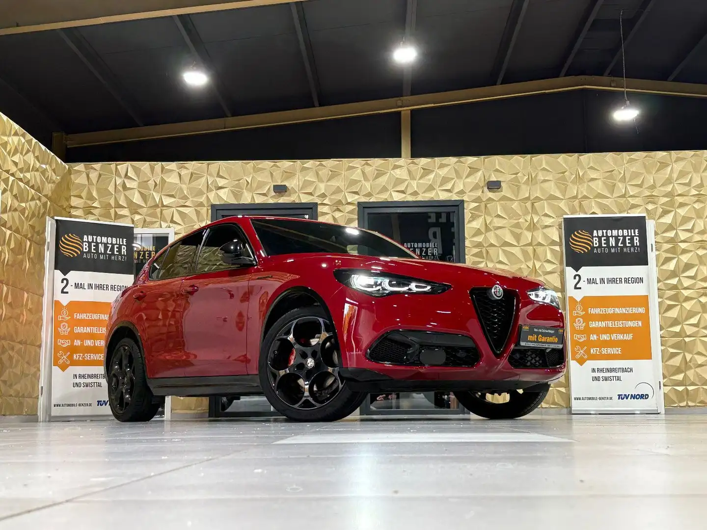 Alfa Romeo Stelvio Competizione Q4/HARMAN/KARDON/KAMEERA Rot - 1
