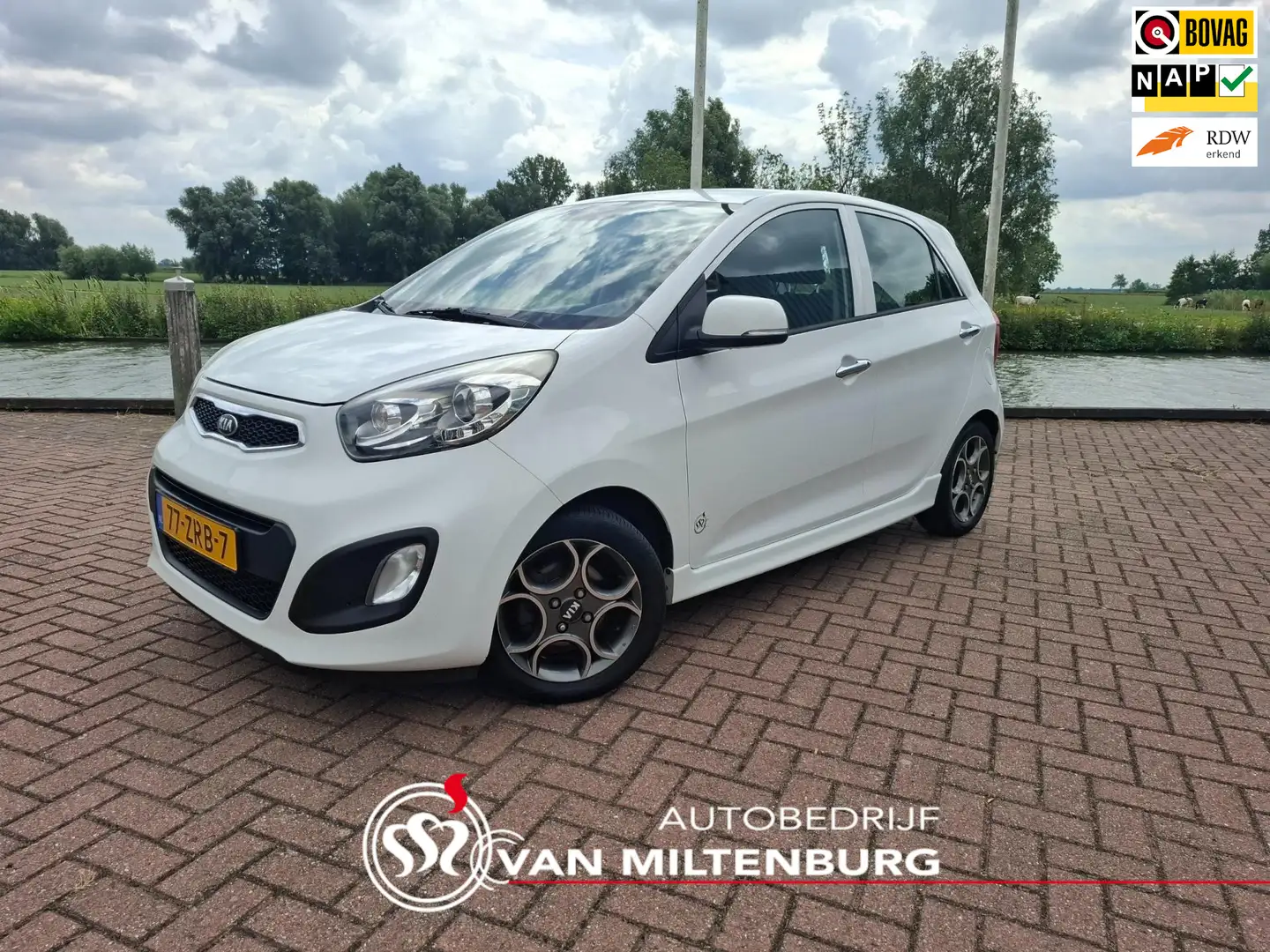 Kia Picanto 1.0 CVVT Design Edition Airco PDC IsoFix Wit - 1