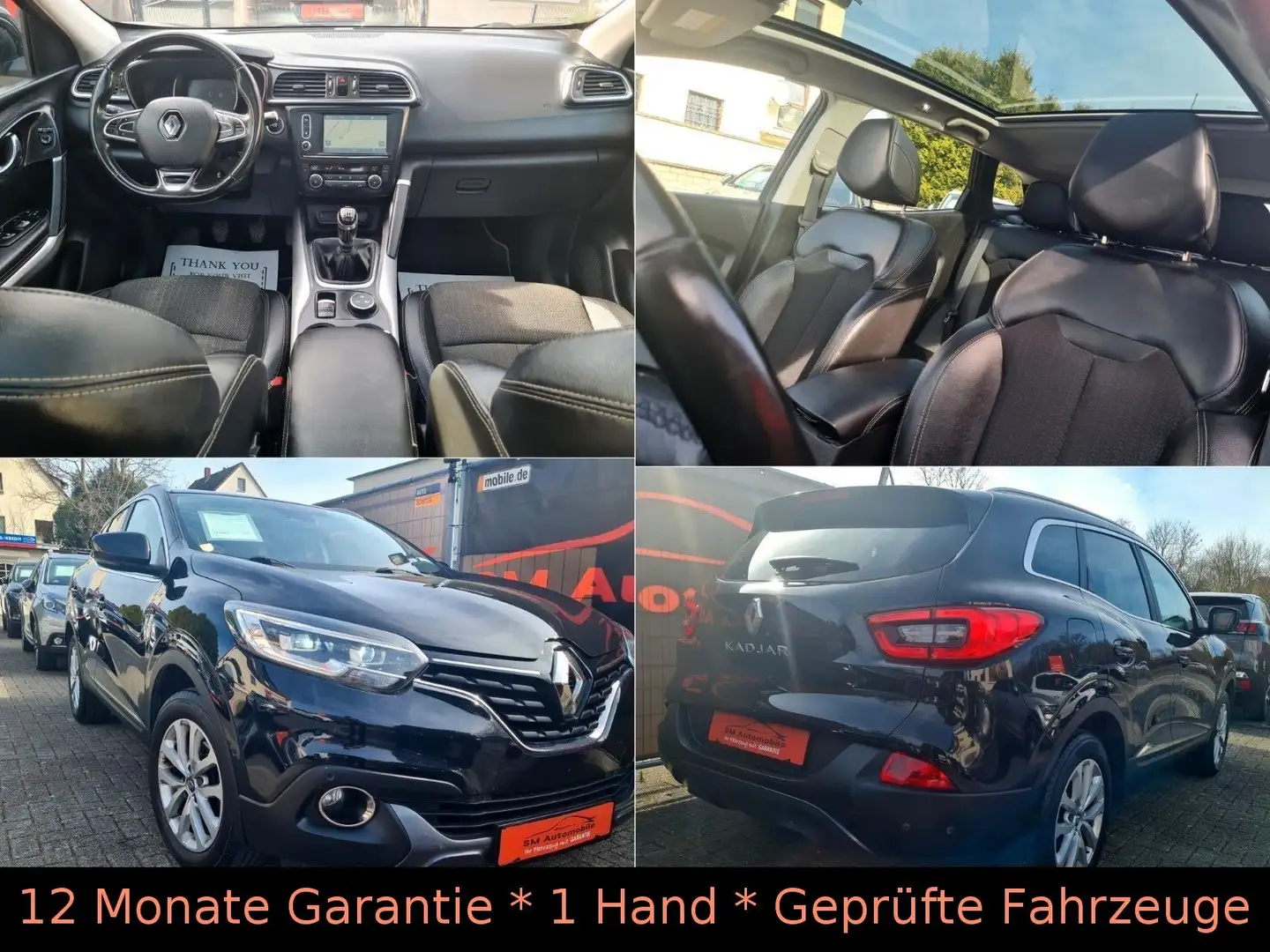 Renault Kadjar 1.6 dCi Energy INTENS/Voll LED/Leder/Pano Negro - 1