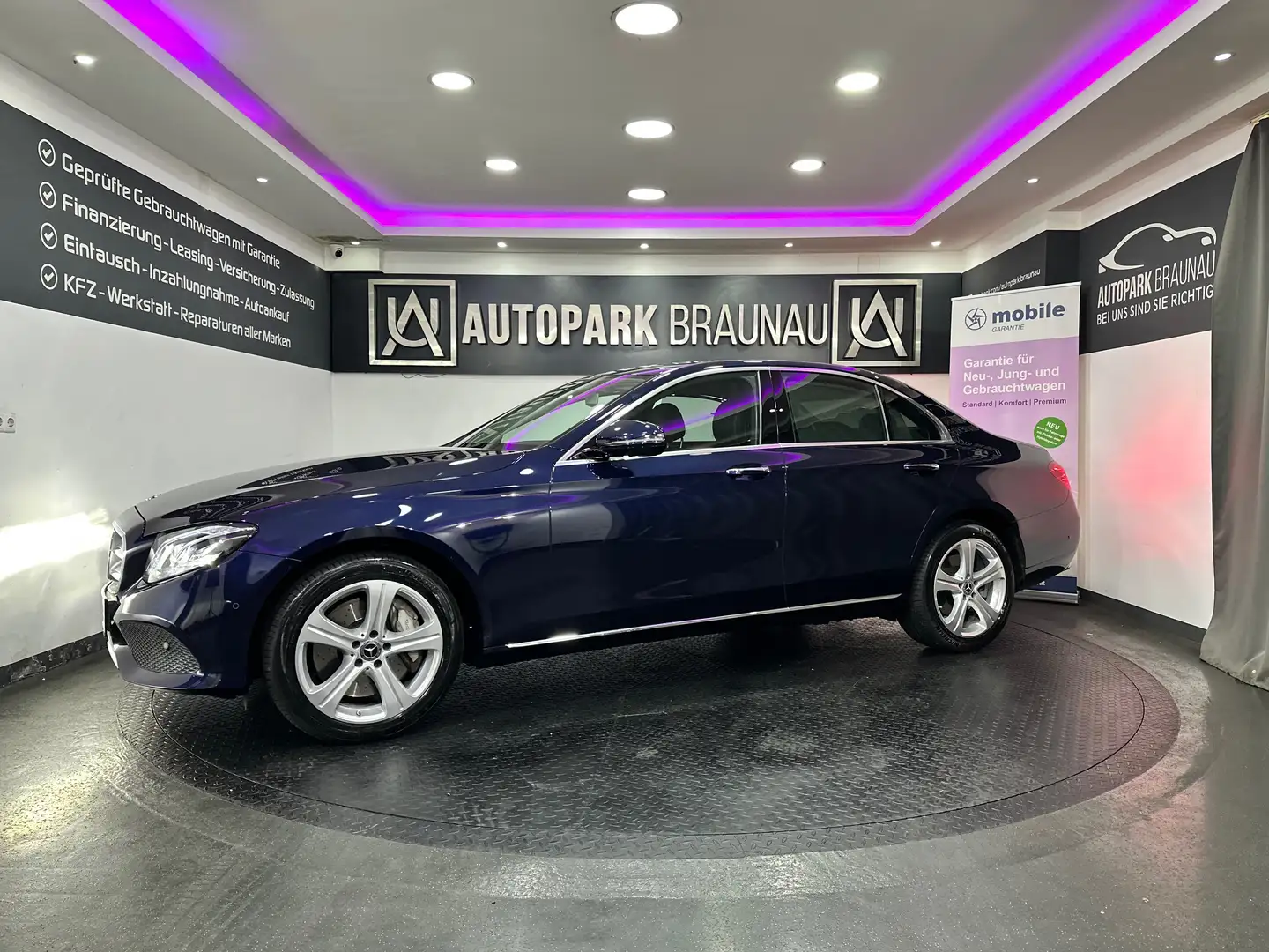 Mercedes-Benz E 350 d 4Matic Lim. Avantgarde *1.BESITZ*MULTIBEAM*HUD* Blau - 2