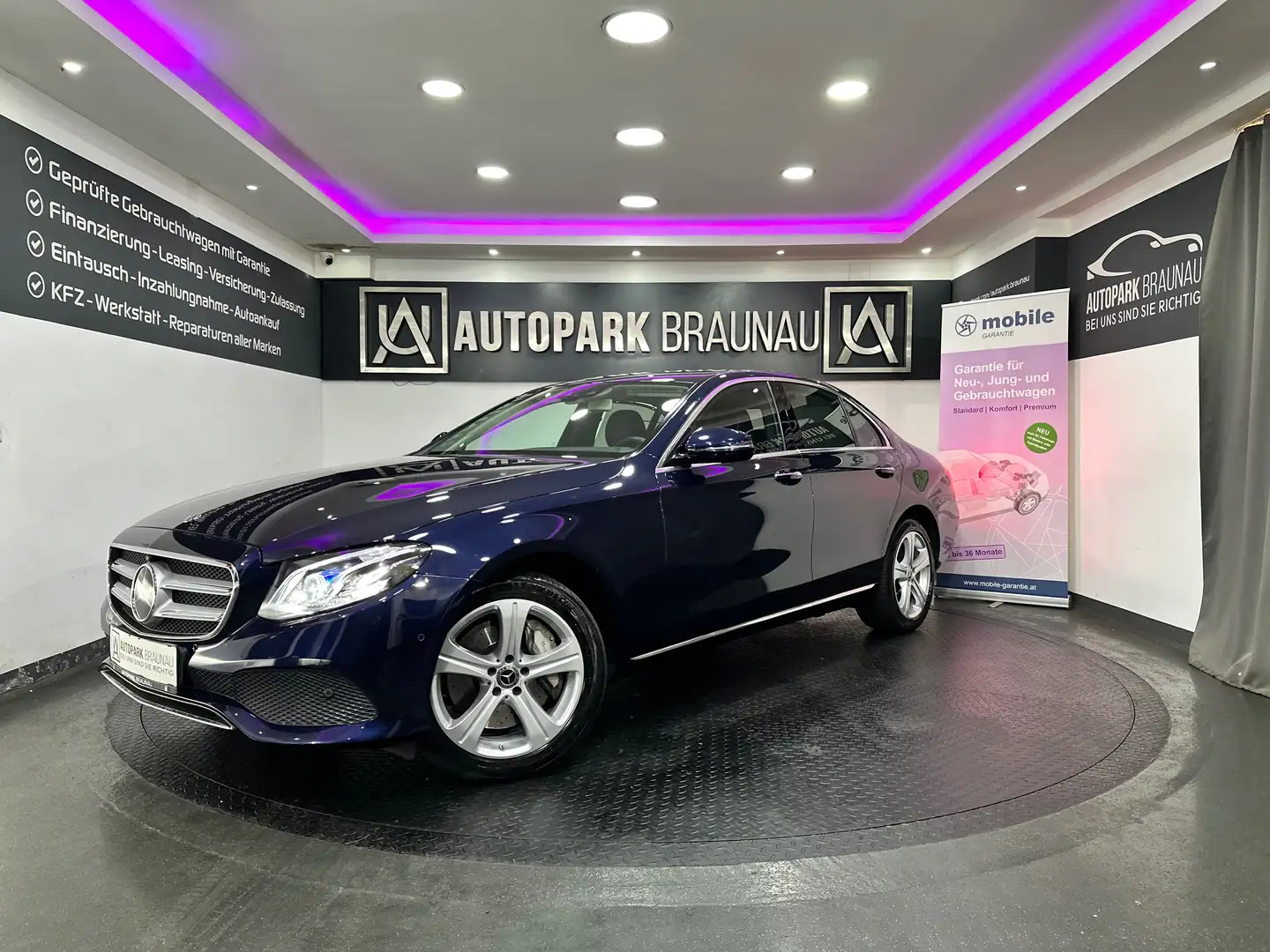Mercedes-Benz E 350 d 4Matic Lim. Avantgarde *1.BESITZ*MULTIBEAM*HUD* Blau - 1