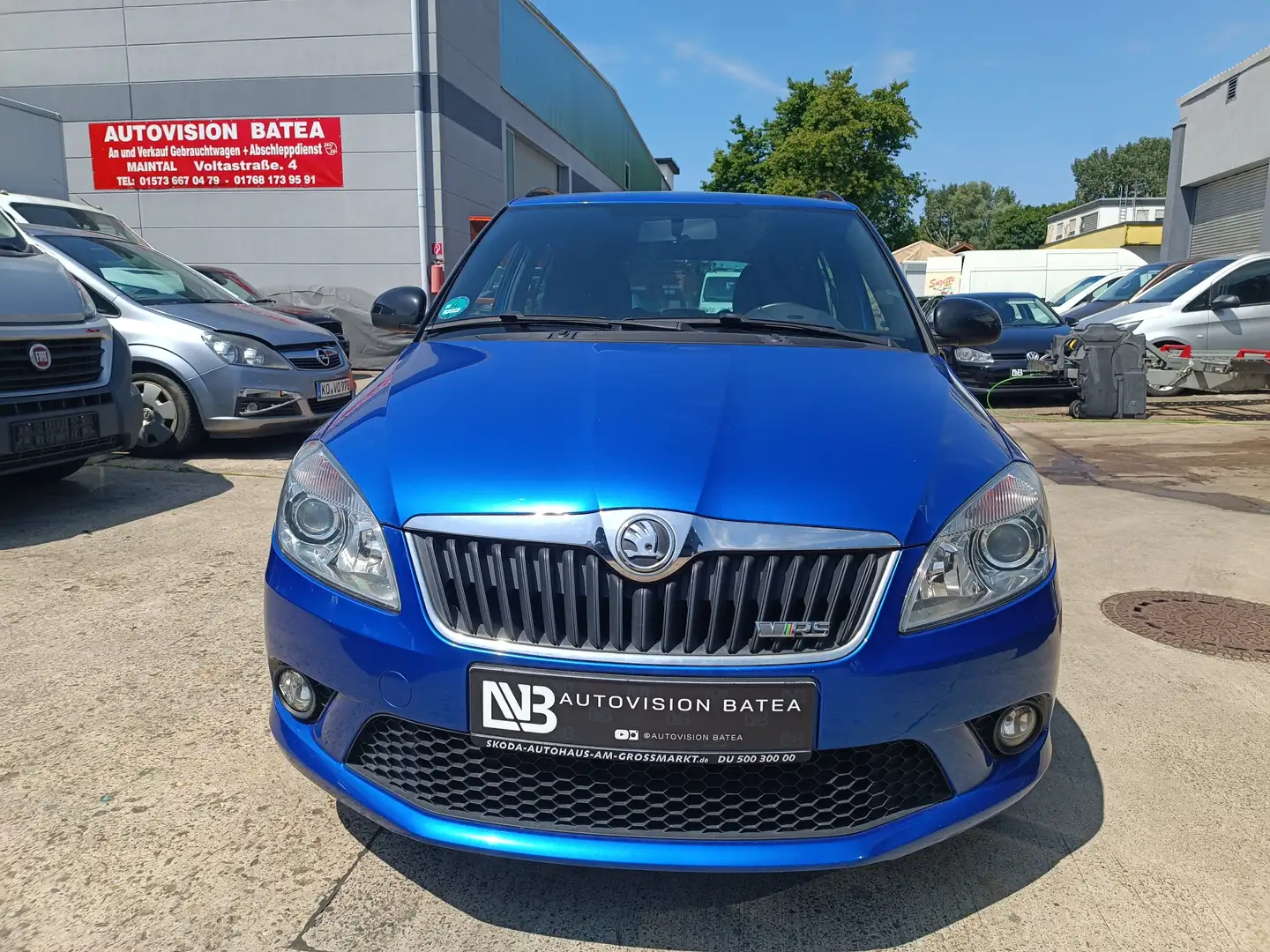 Skoda Fabia 1.4 TSI Combi DSG RS 179 PS,Klimaautomatik,Sport Blu/Azzurro - 2