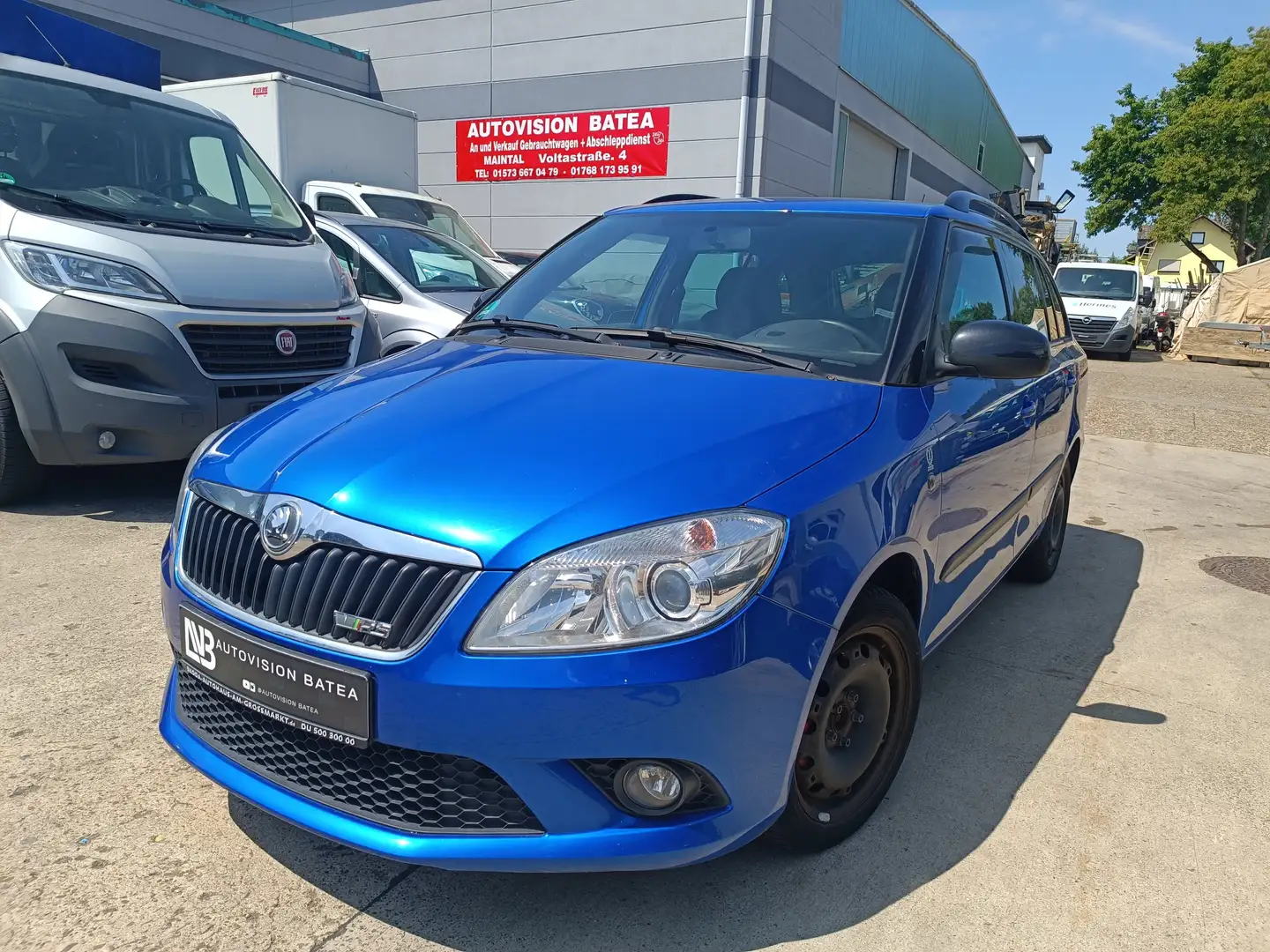 Skoda Fabia 1.4 TSI Combi DSG RS 179 PS,Klimaautomatik,Sport Blu/Azzurro - 1