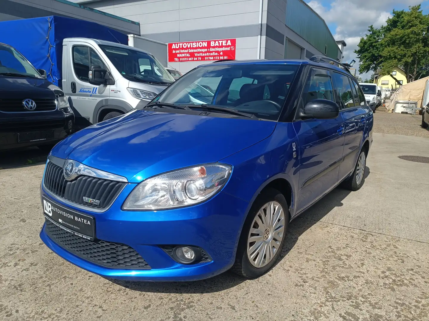 Skoda Fabia 1.4 TSI Combi DSG RS 179 PS,Klimaautomatik,Sport Azul - 1
