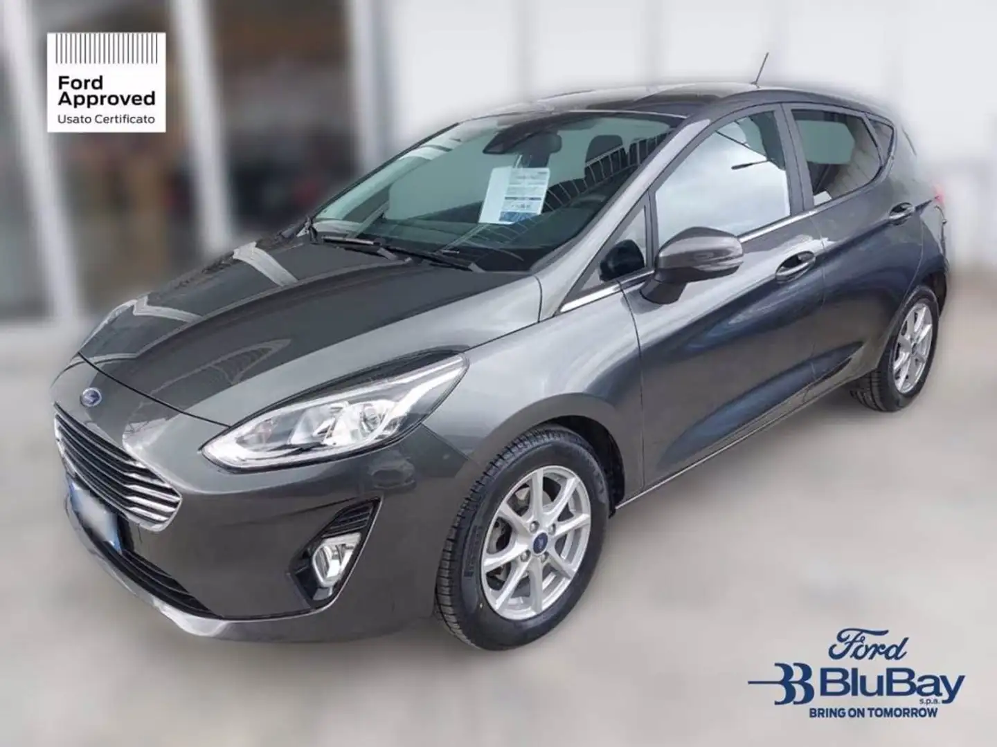 Ford Fiesta 1.0 Ecoboost Hybrid 125 CV 5 porte Titanium Gris - 1