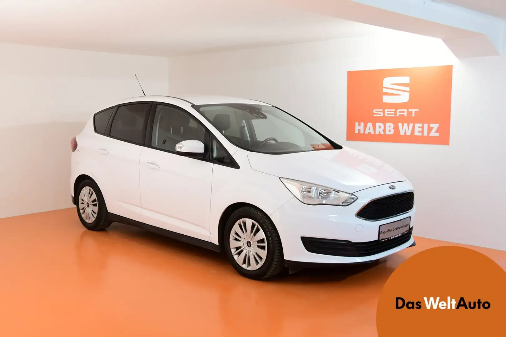 Ford C-Max Trend 1,0 EcoBoost Weiß - 1