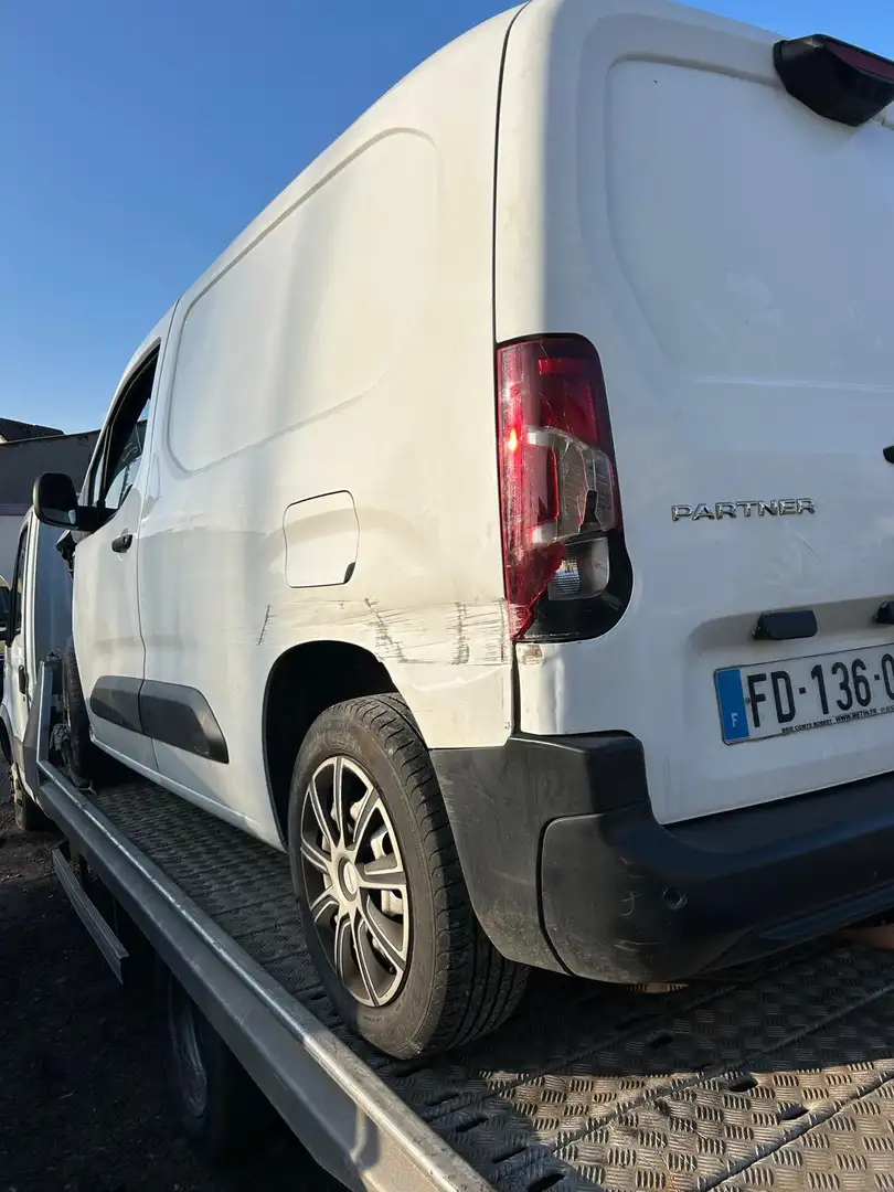 Peugeot Partner 1.5 BLUE HDI -16V TURBO Blanc - 2