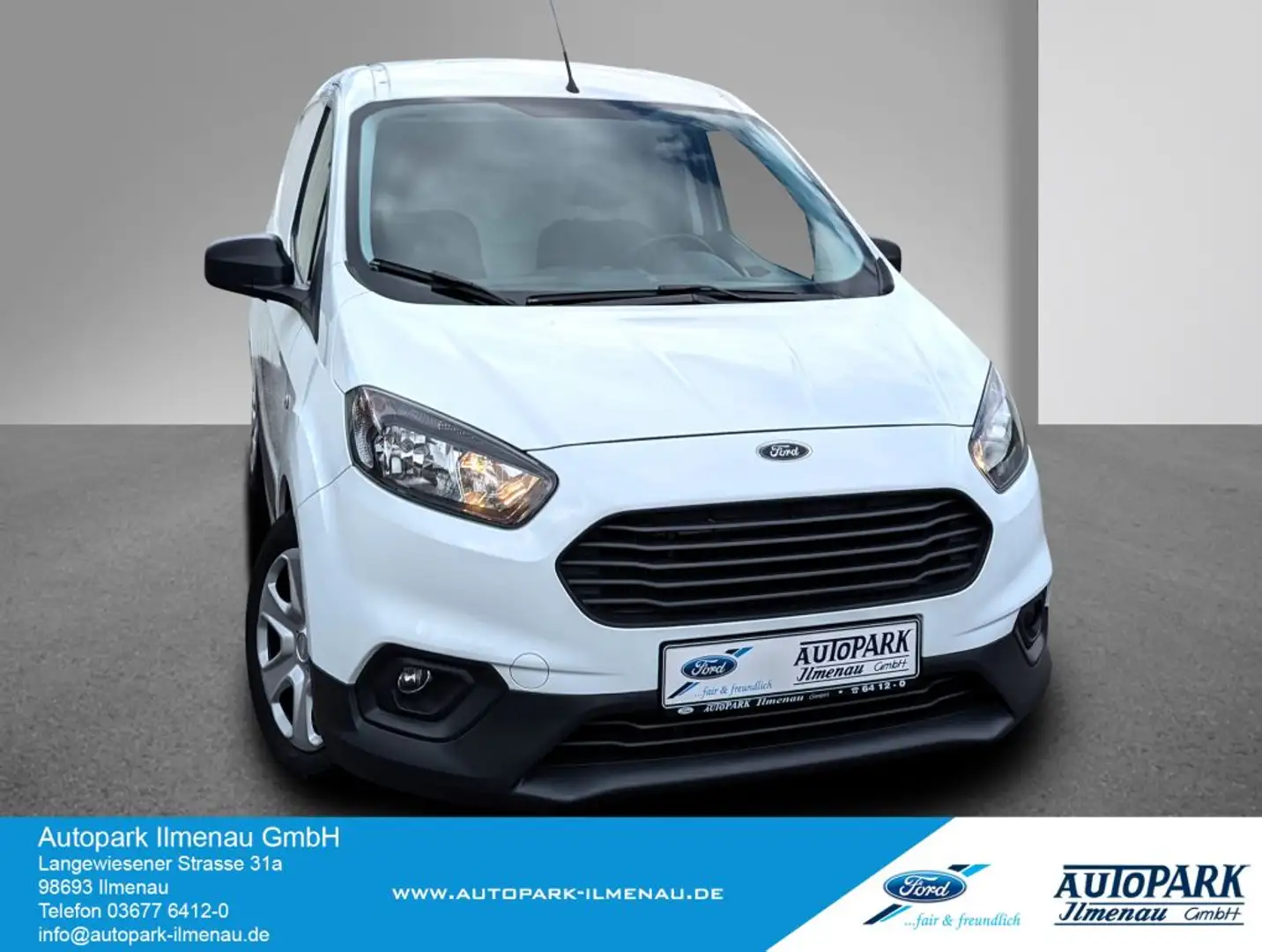 Ford Transit Courier S&S TREND Klima+Sitzheizung+DAB Weiß - 1