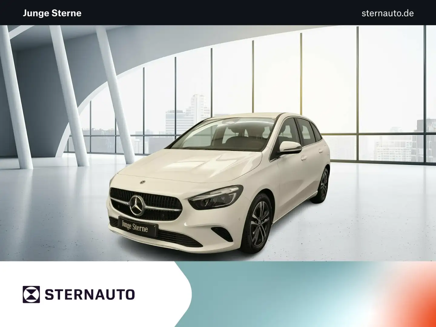 Mercedes-Benz B 180 B 180 Progr WinterPak Smartphone Integration  Navi Weiß - 1