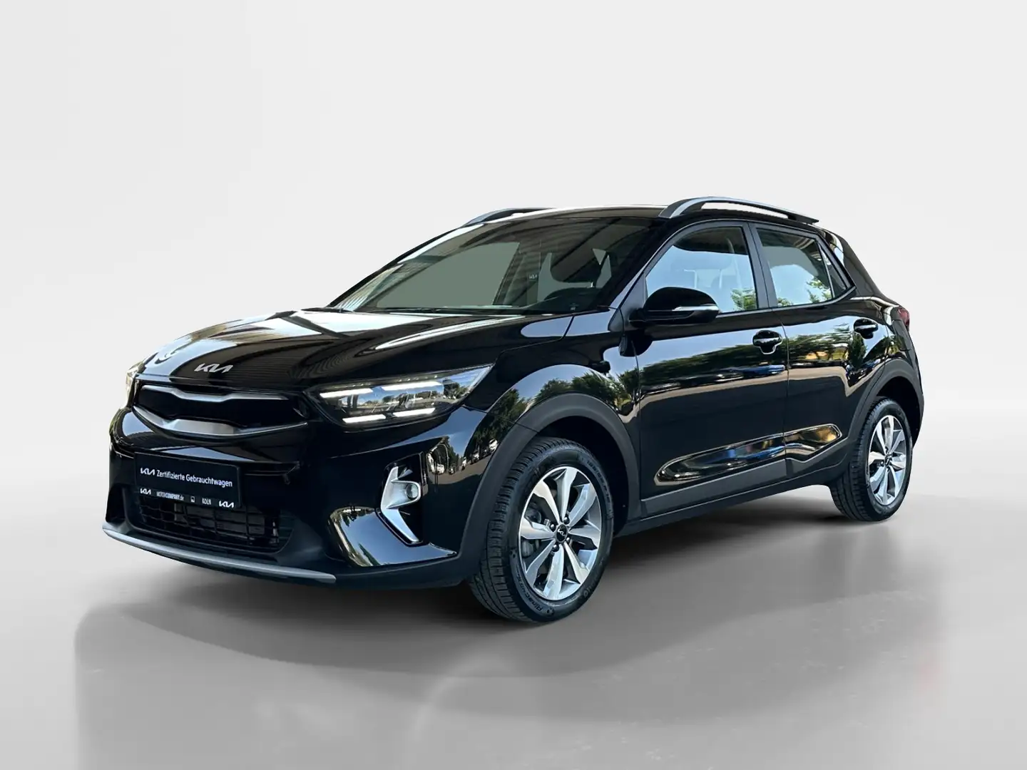 Kia Stonic 1.0 T-GDI Vision +DCT+Navi+R.Kam+Allwetter Schwarz - 2