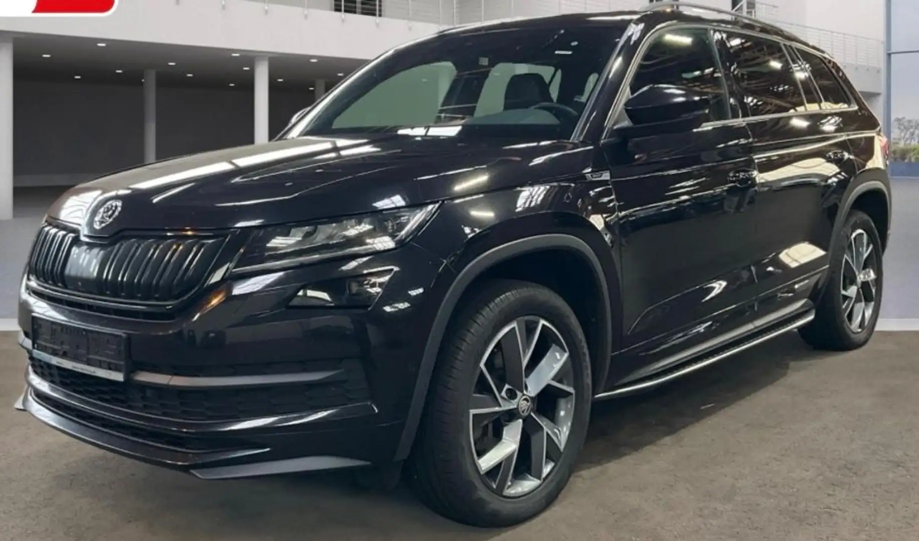 Skoda Kodiaq Sportline 4x4-LED-PANO-AHK-APP-STANDH.-19 Negro - 2