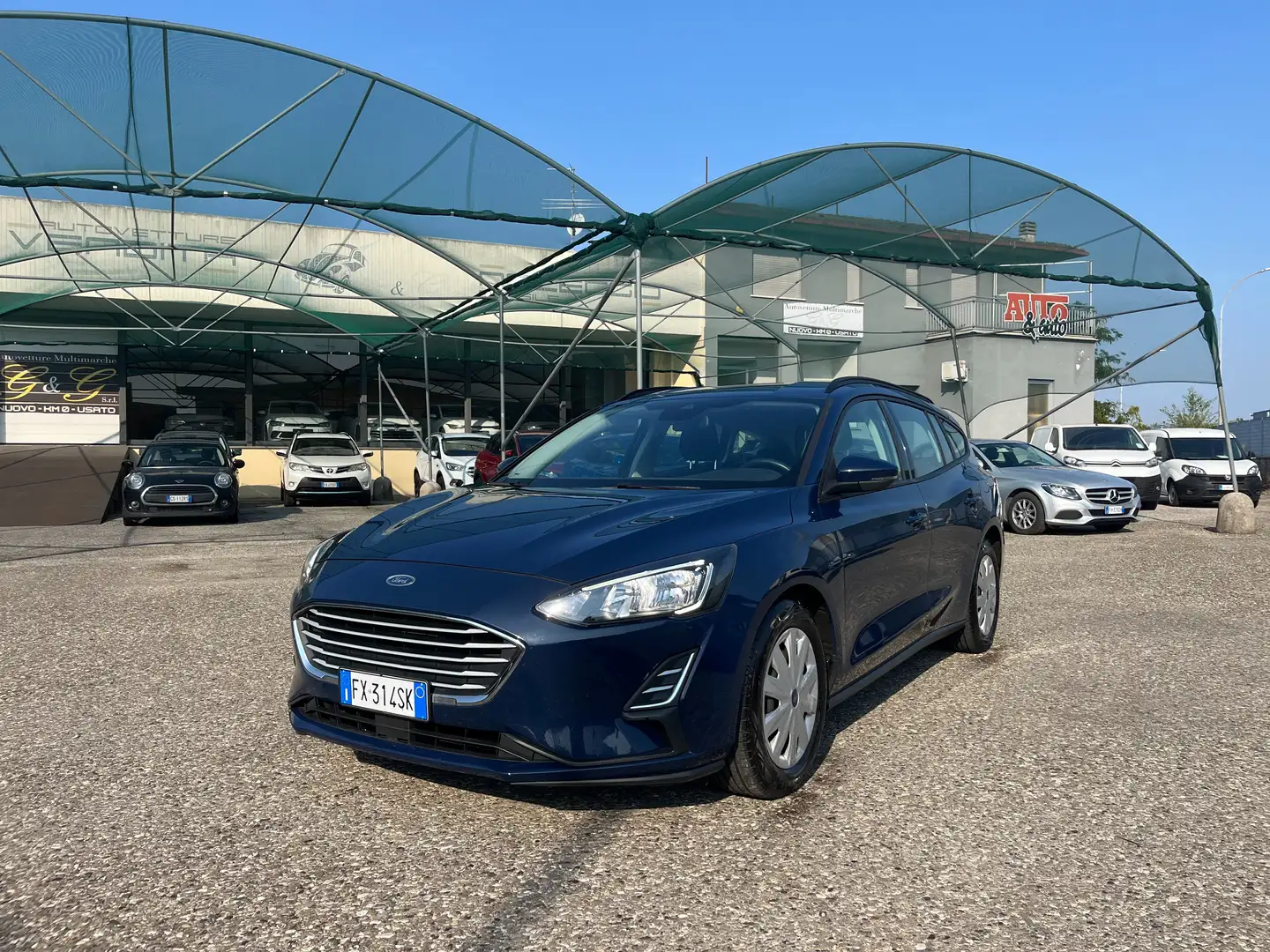 Ford Focus Focus SW 1.5 ecoblue 95cv Blau - 1