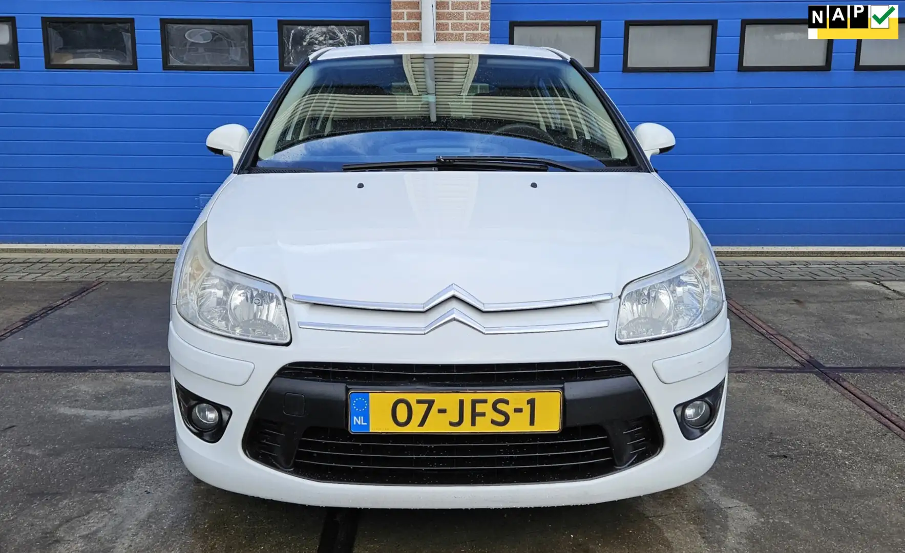Citroen C4 1.6 VTi Prestige *airco* Blanco - 1
