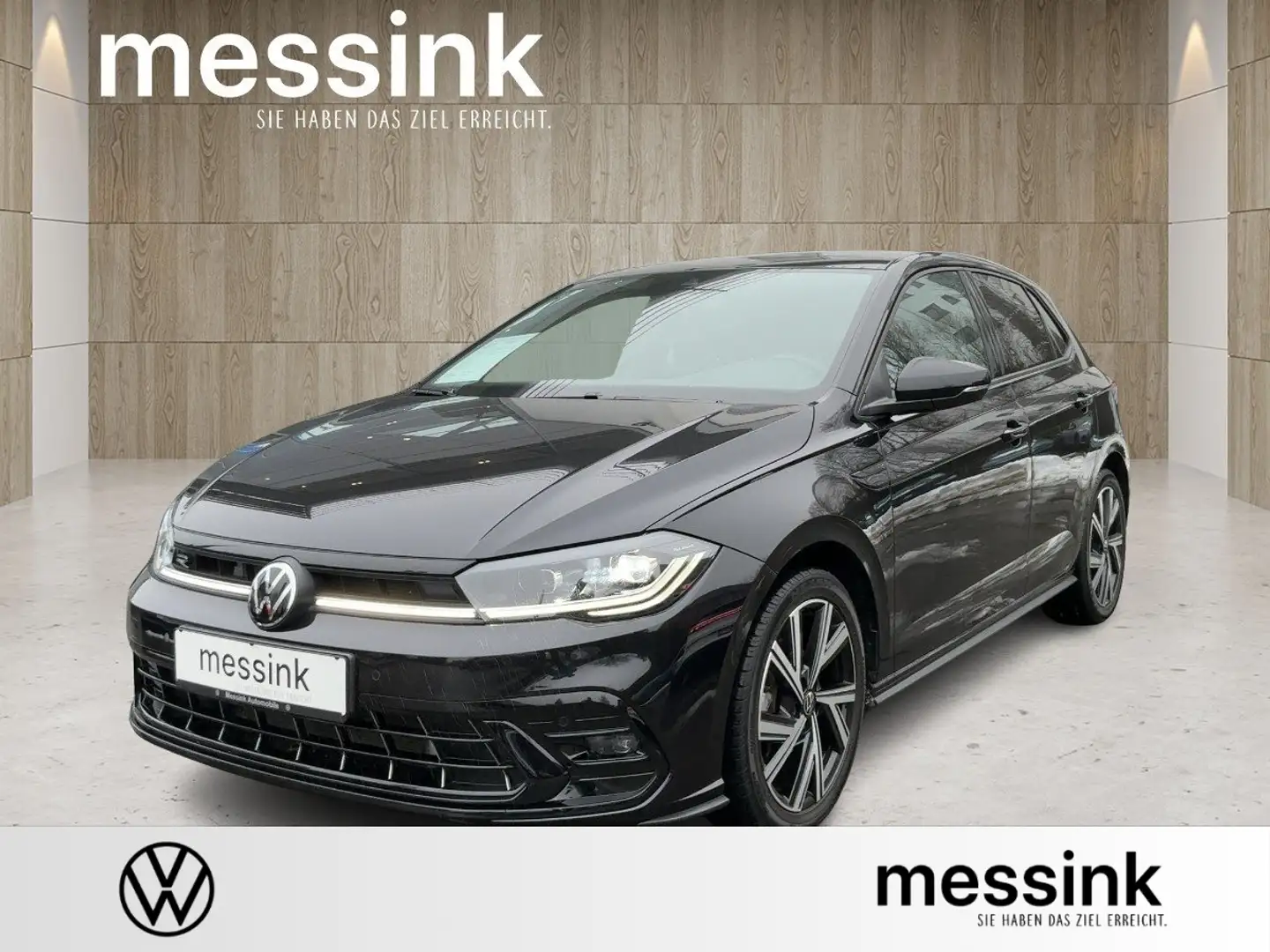 Volkswagen Polo R-Line 1.0 TSI DSG Pano*Navi*Keyless*Matrix Schwarz - 1