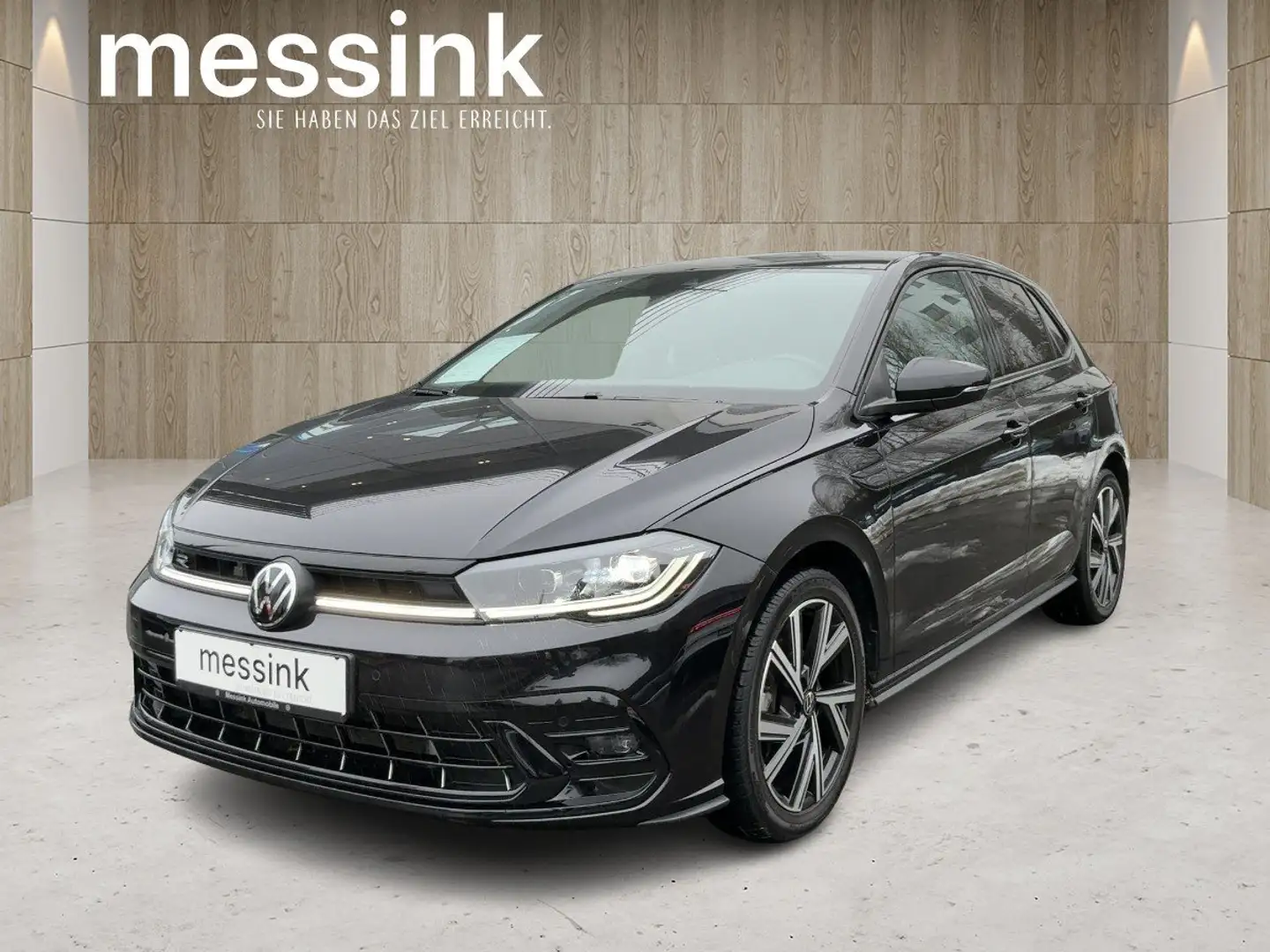 Volkswagen Polo R-Line 1.0 TSI DSG Pano*Navi*Keyless*Matrix Schwarz - 2