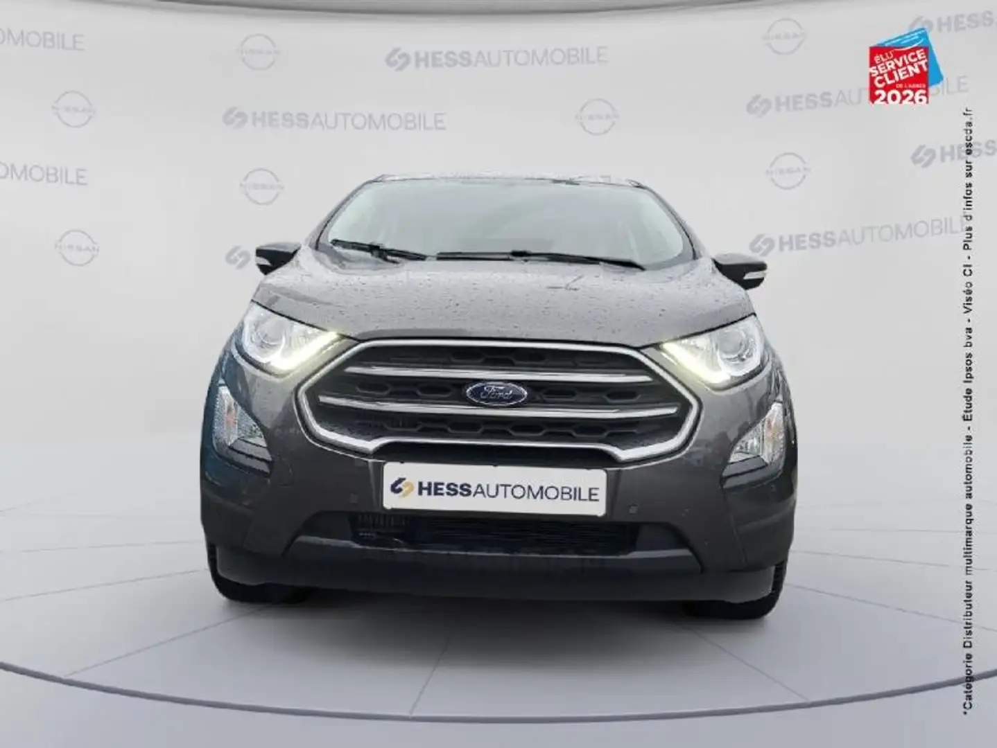 Ford EcoSport 1.0 EcoBoost 100ch Trend Euro6.2 Gris - 2