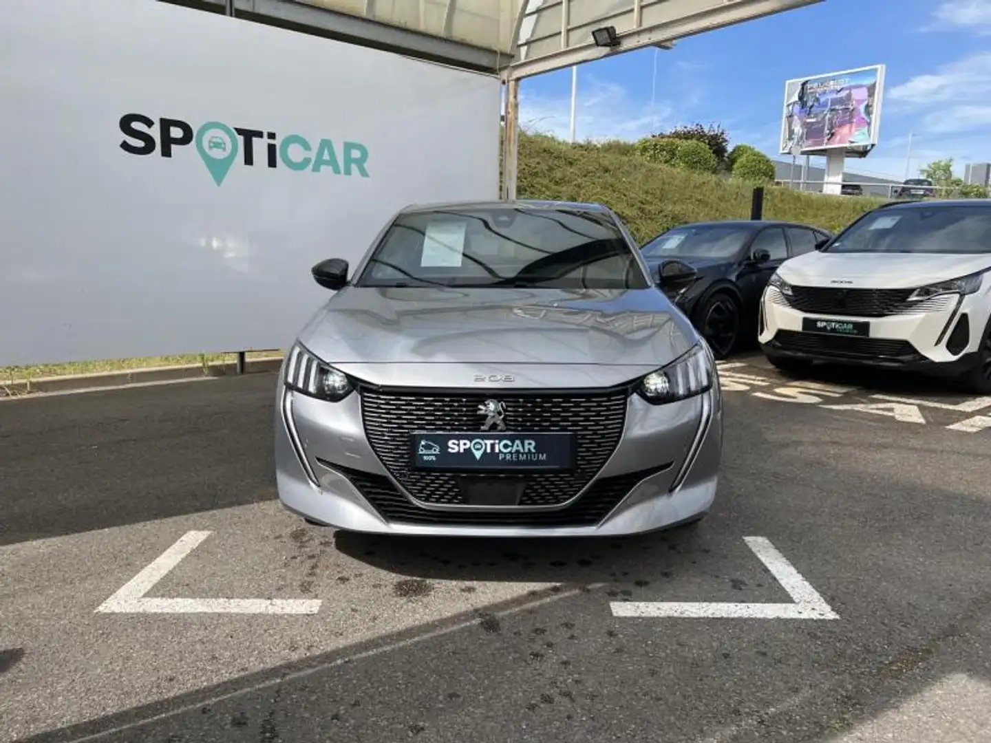 Peugeot e-208 e-208 136ch GT Line Gris - 2