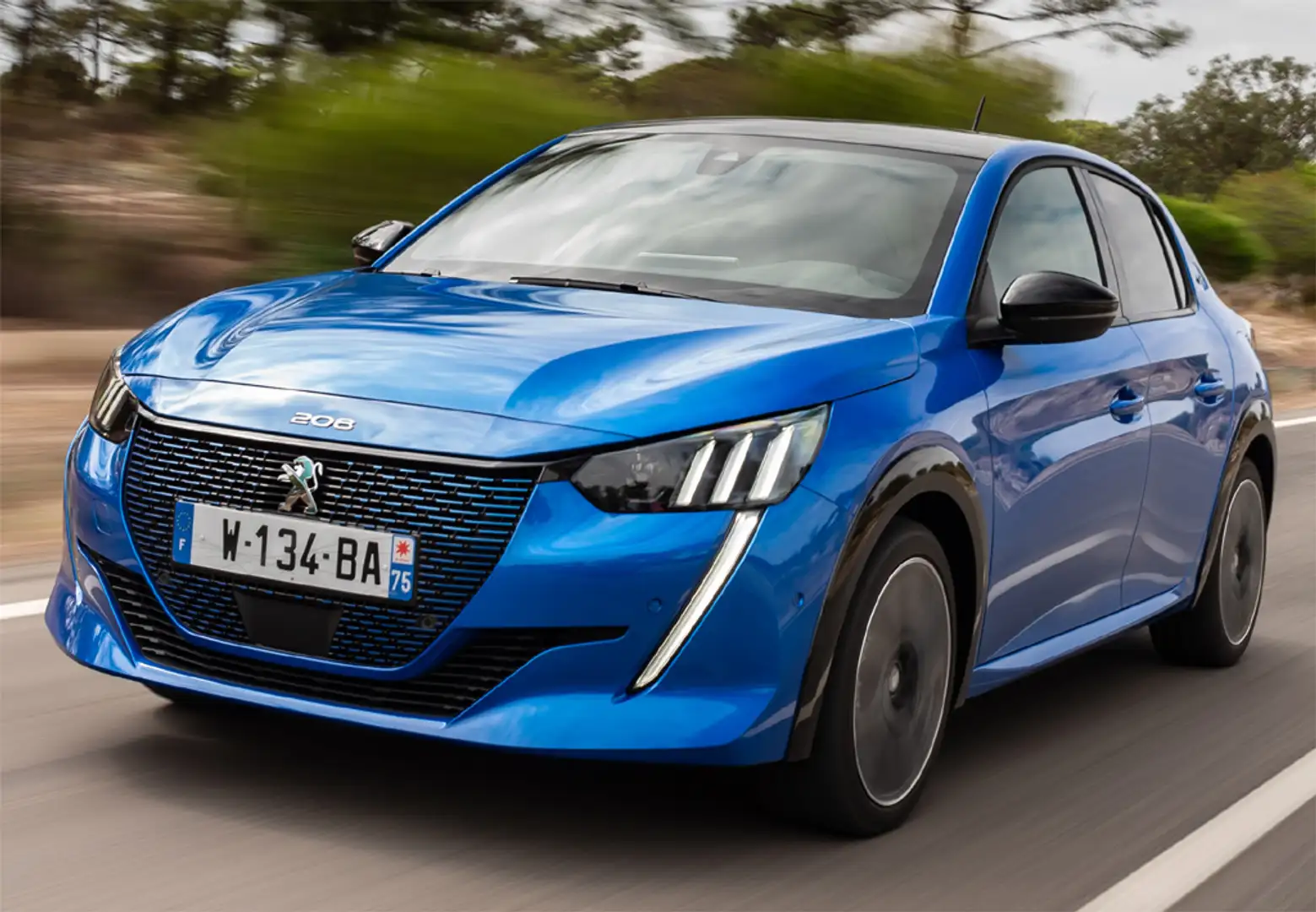 Peugeot 208 Active Eléctrico 100kW Blanc - 1