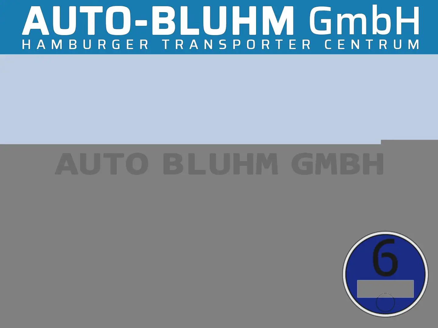 Ford Transit 310-EB Kombi L3H2 + Rollstuhlrampe Klima Blau - 1