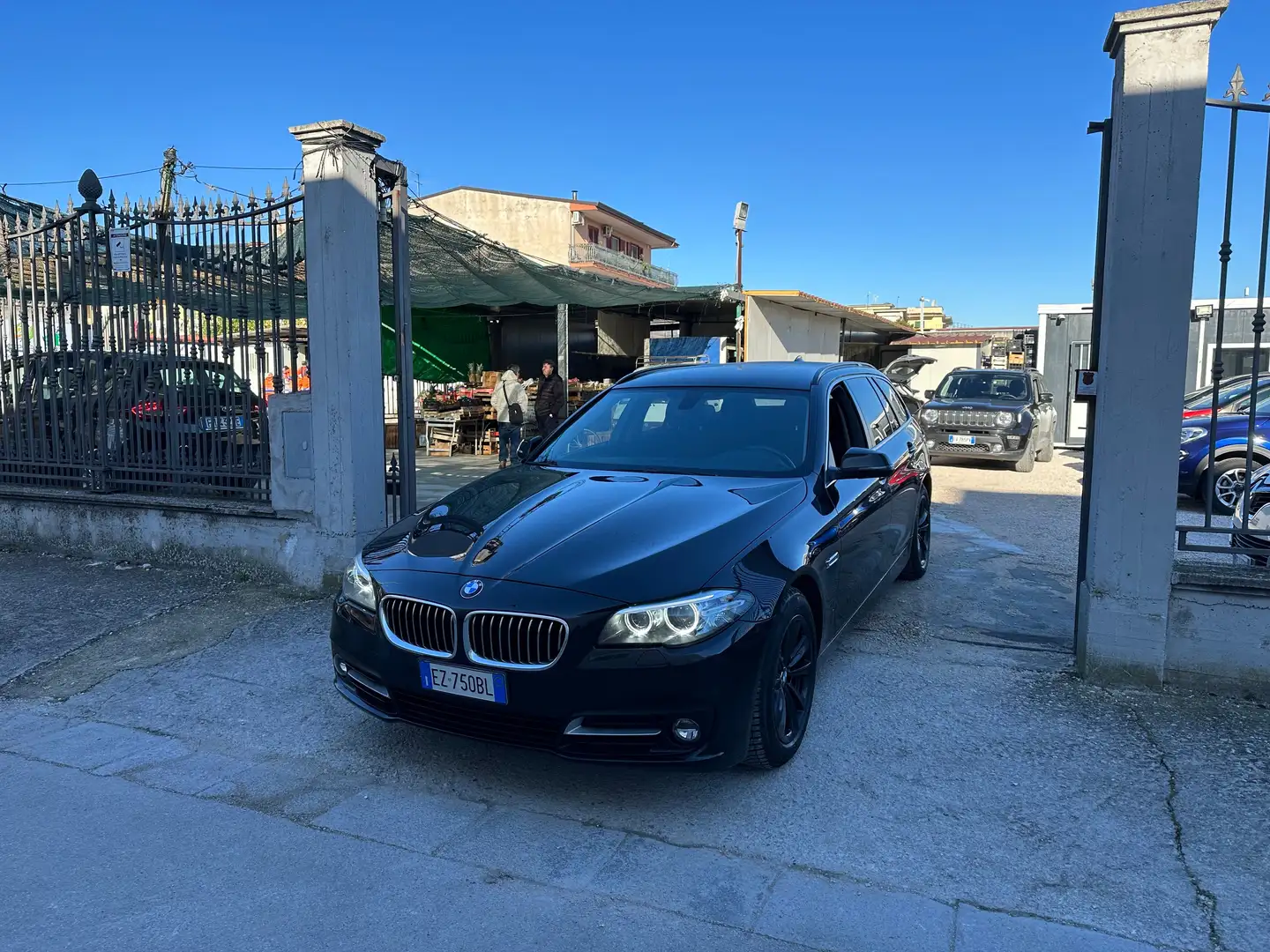 BMW 520 520d Touring Business 190cv automatica km 160.000 Siyah - 2