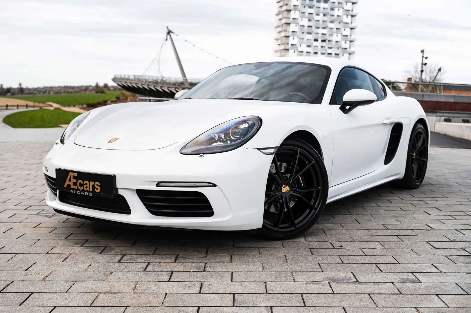 Porsche 718 CAYMAN / MANUAL / PDLS / SPORT EXHAUST / PASM Blanc - 2