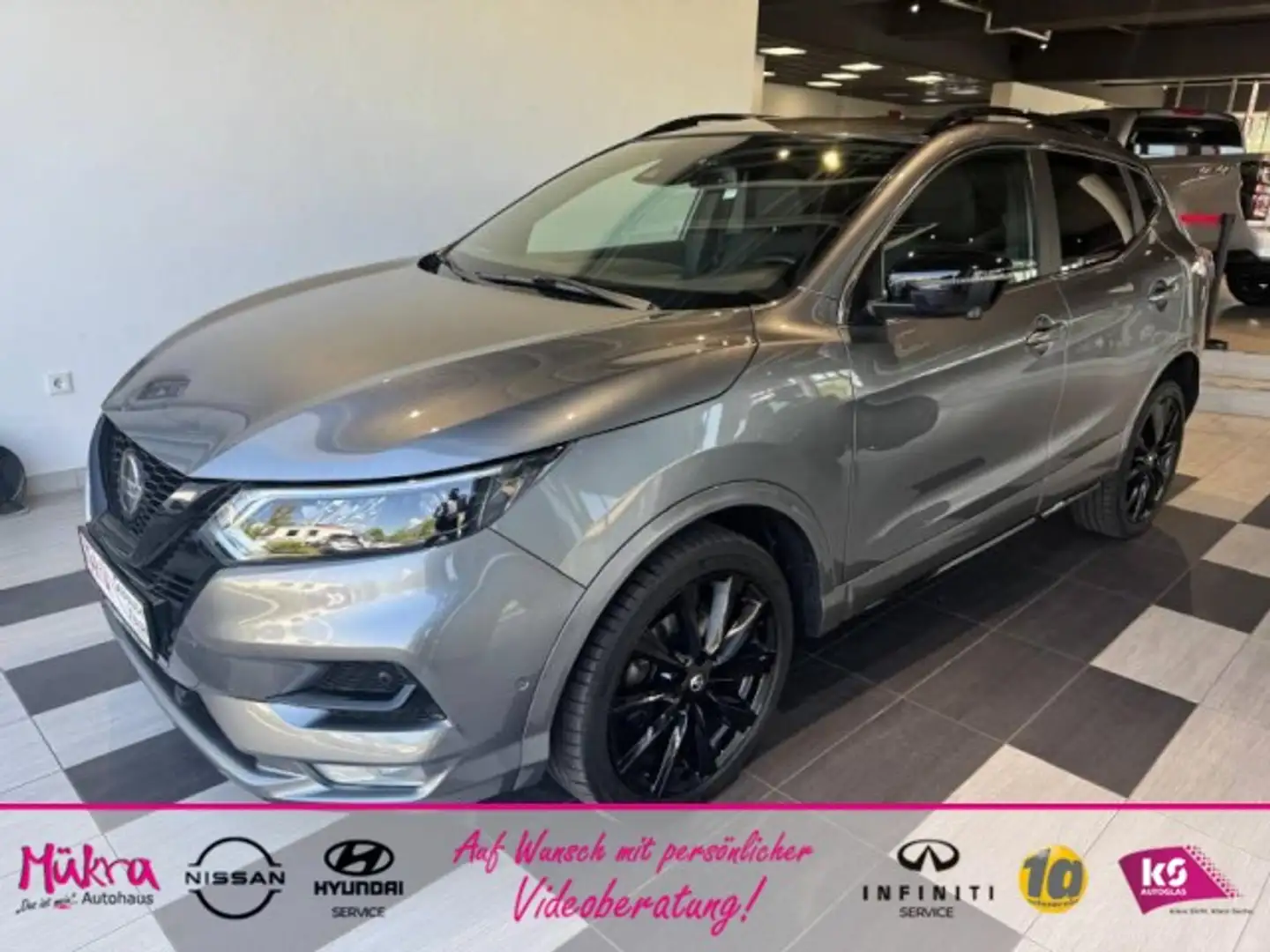 Nissan Qashqai N-TEC N-Connecta 1.3 DIG-T DCT 160PS Klima Navi Grau - 1