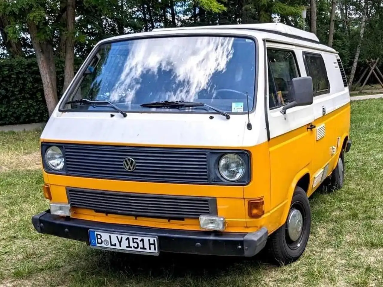 Volkswagen T3 SO Kfz Wohnmobil mit H-Plakette, foto 1
