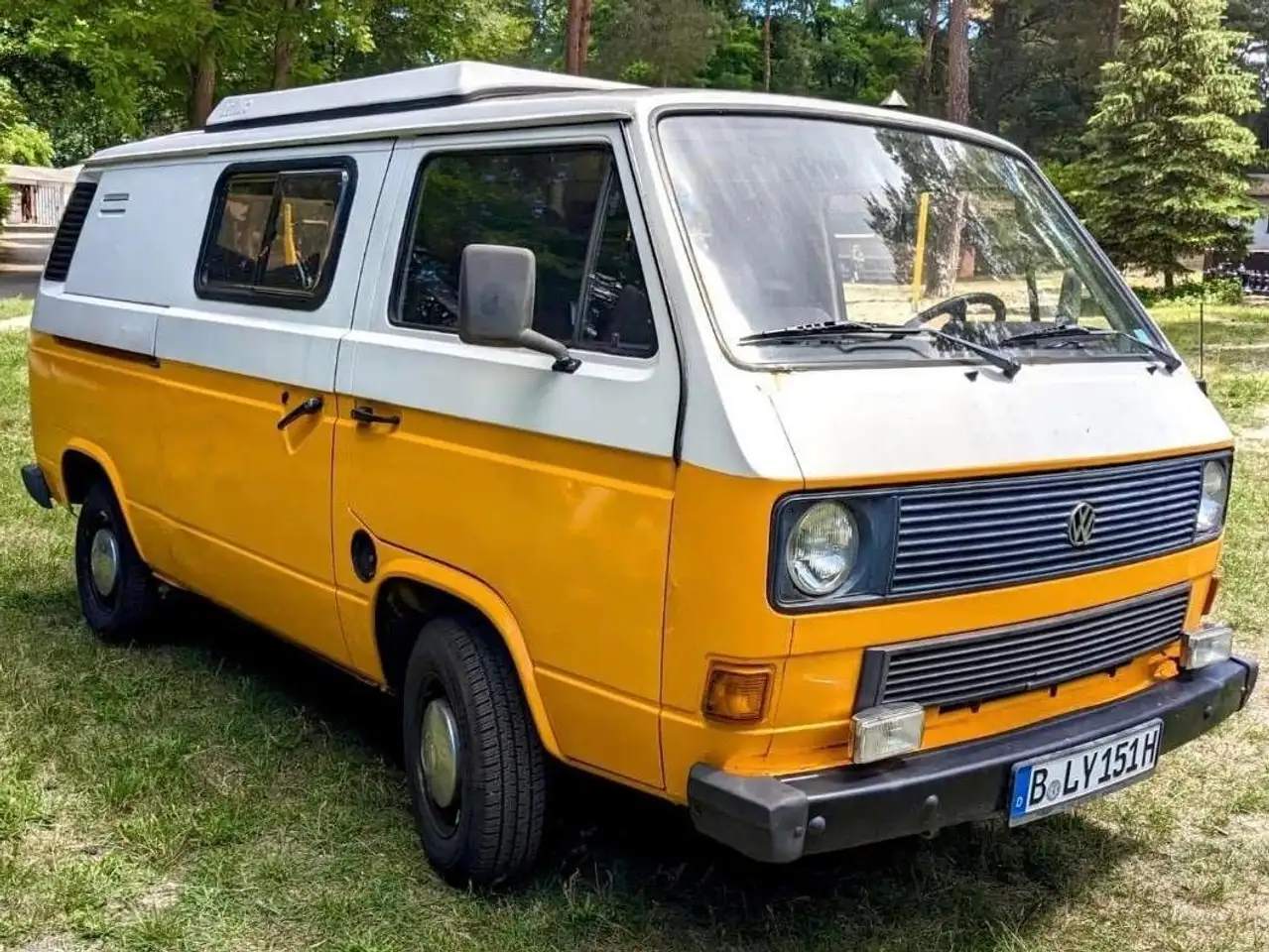 Volkswagen T3 SO Kfz Wohnmobil mit H-Plakette, foto 4
