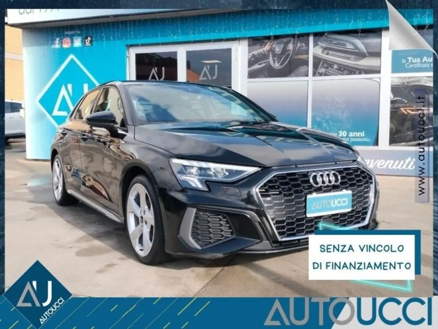 Audi A3 SPB 35 TFSI S tronic S line edition Schwarz - 1