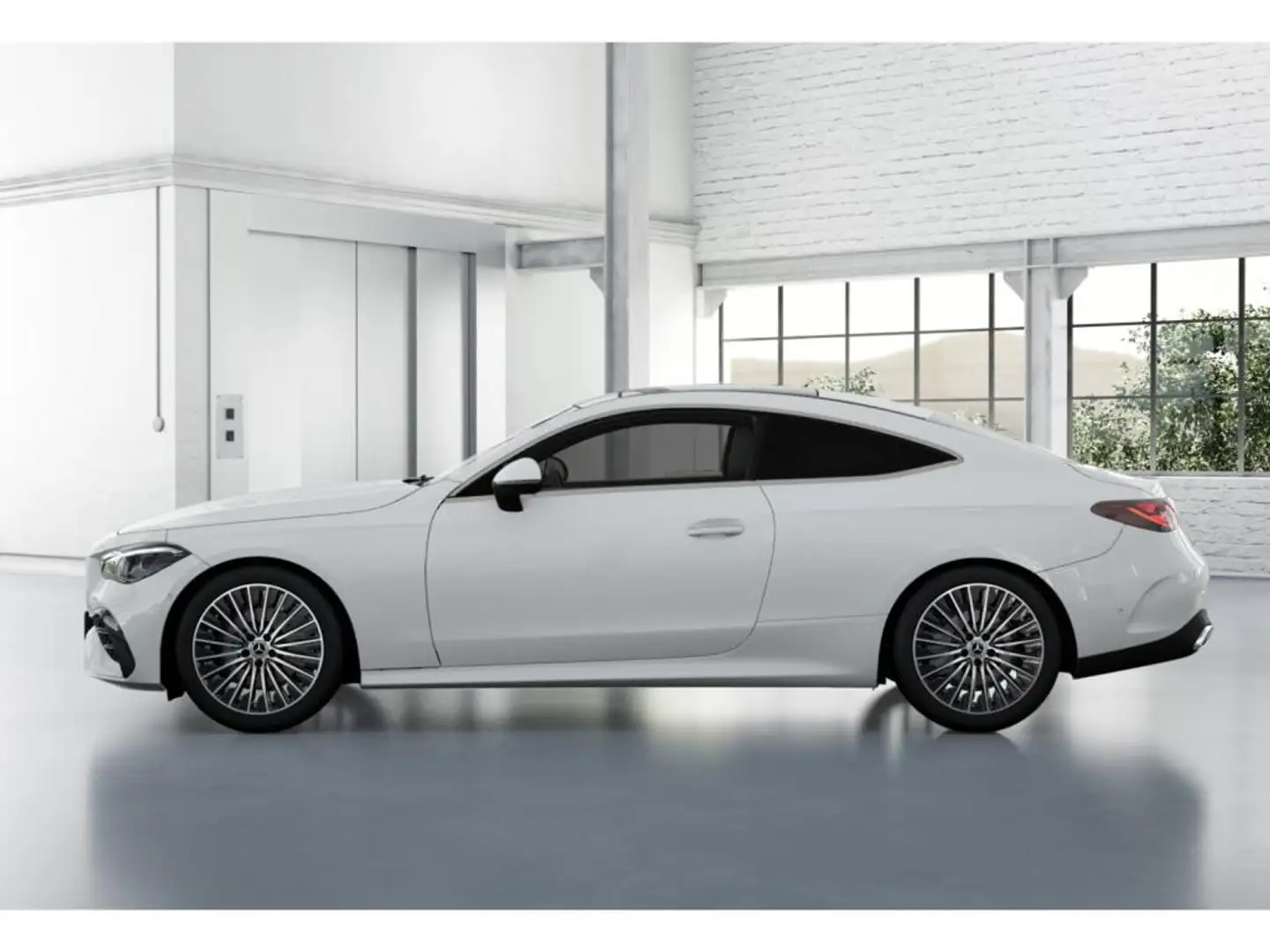 Mercedes-Benz CLE 200 Coupé AMG PANORAMA+TOTWINKEL+MEMORY+19" Weiß - 2