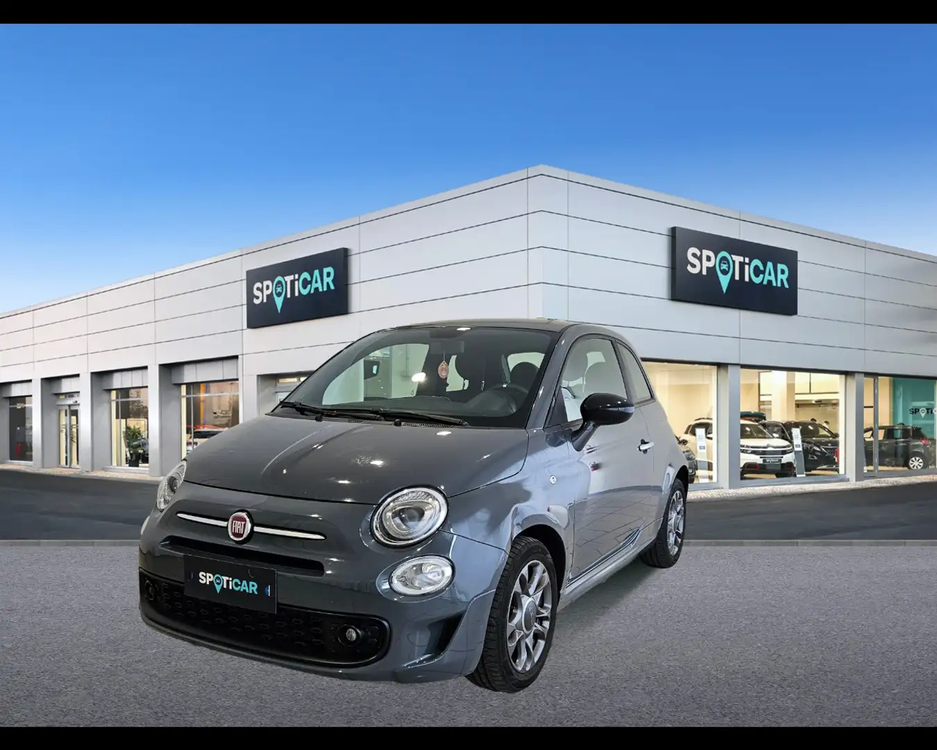 Fiat 500 1.0 FireFly Hybrid Connect Grijs - 1