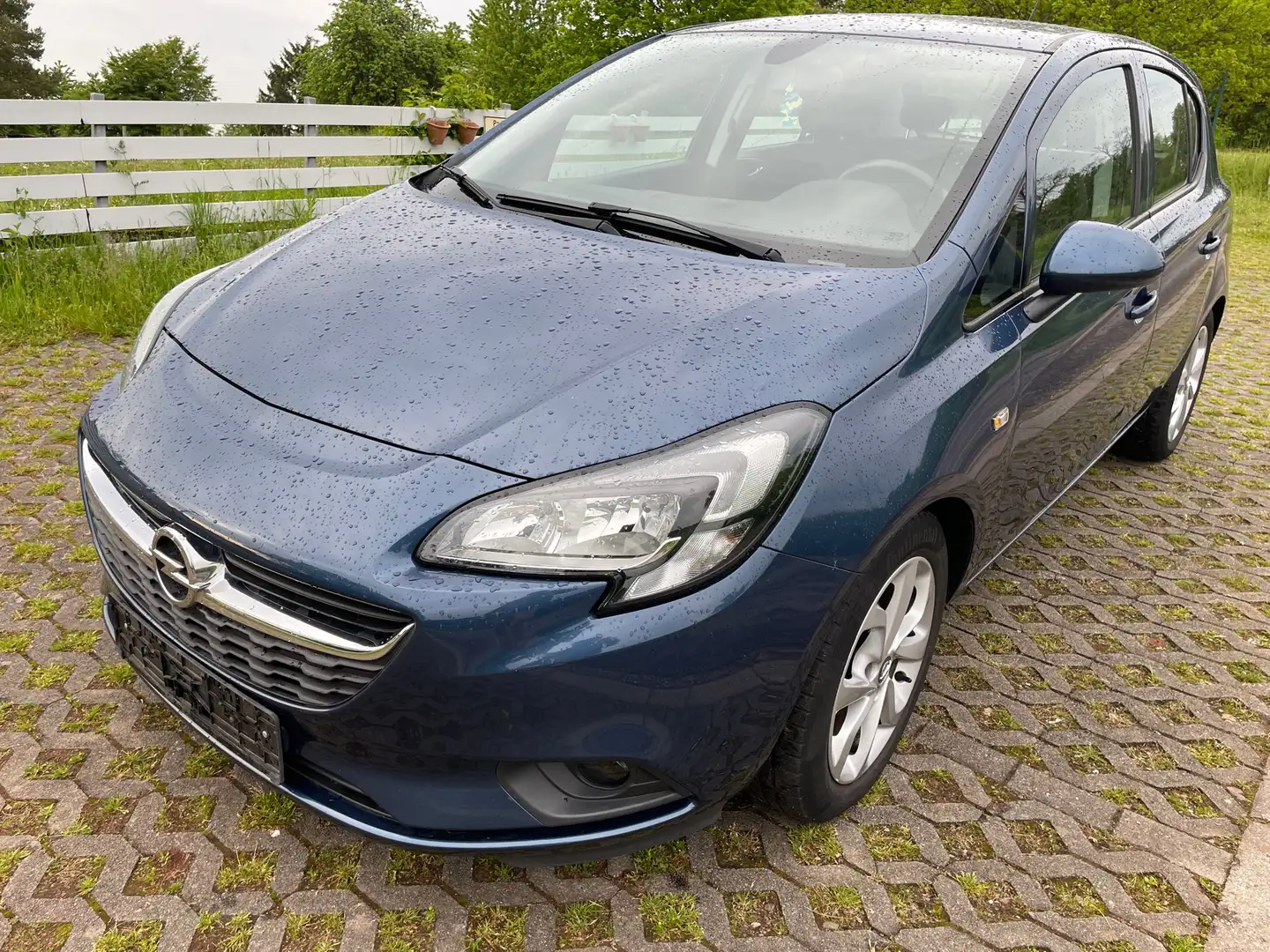 Opel Corsa 1.4 Active E | Klimaanlage | Tempomat | Tel.freisp Blau - 1