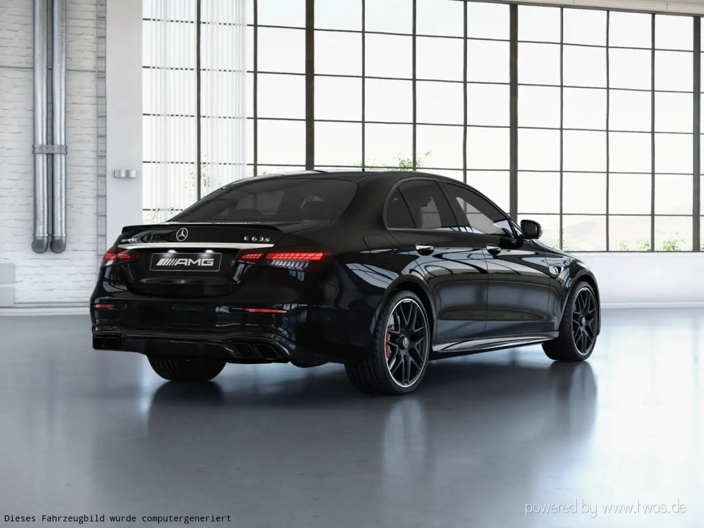 Mercedes-Benz E 63 AMG AMG E 63 S 4M+ Limo *NIGHT*MEMO*360°KAM*DISTR* Noir - 2
