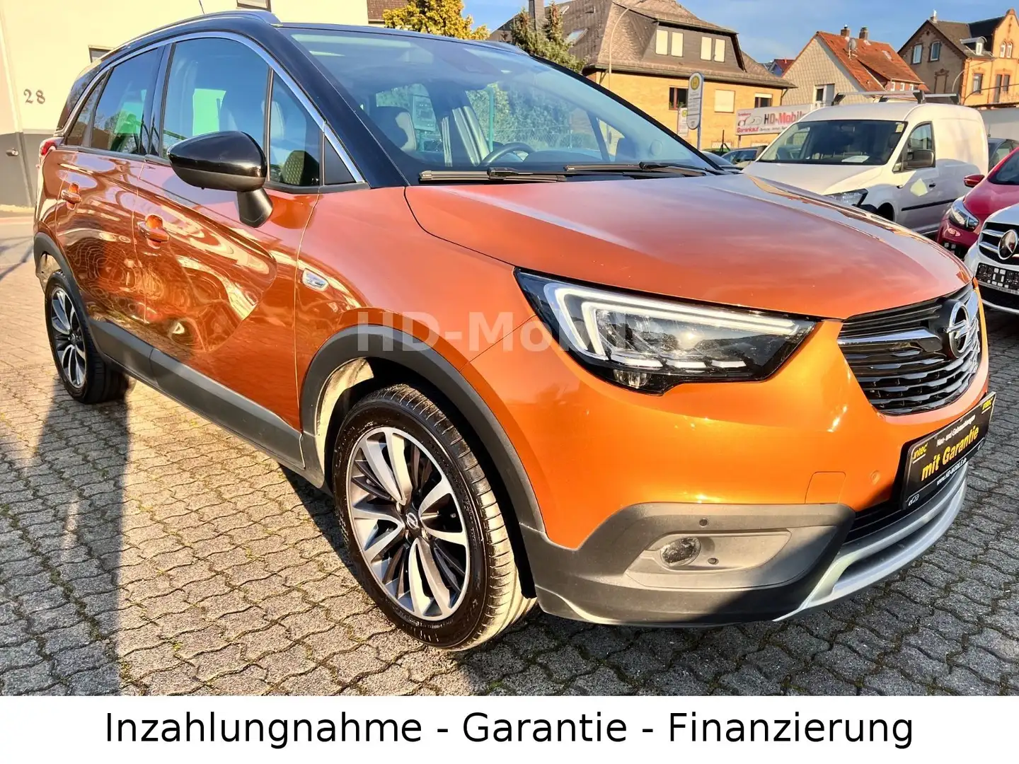 Opel Crossland X Navi, Teilleder, Assistenten Naranja - 2