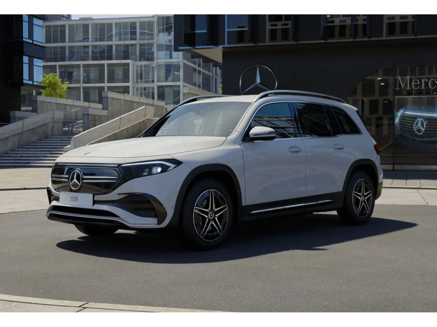 Mercedes-Benz EQB 250 AMG Mbux Tempomat Sitzh. LED Parkass. Blanc - 2