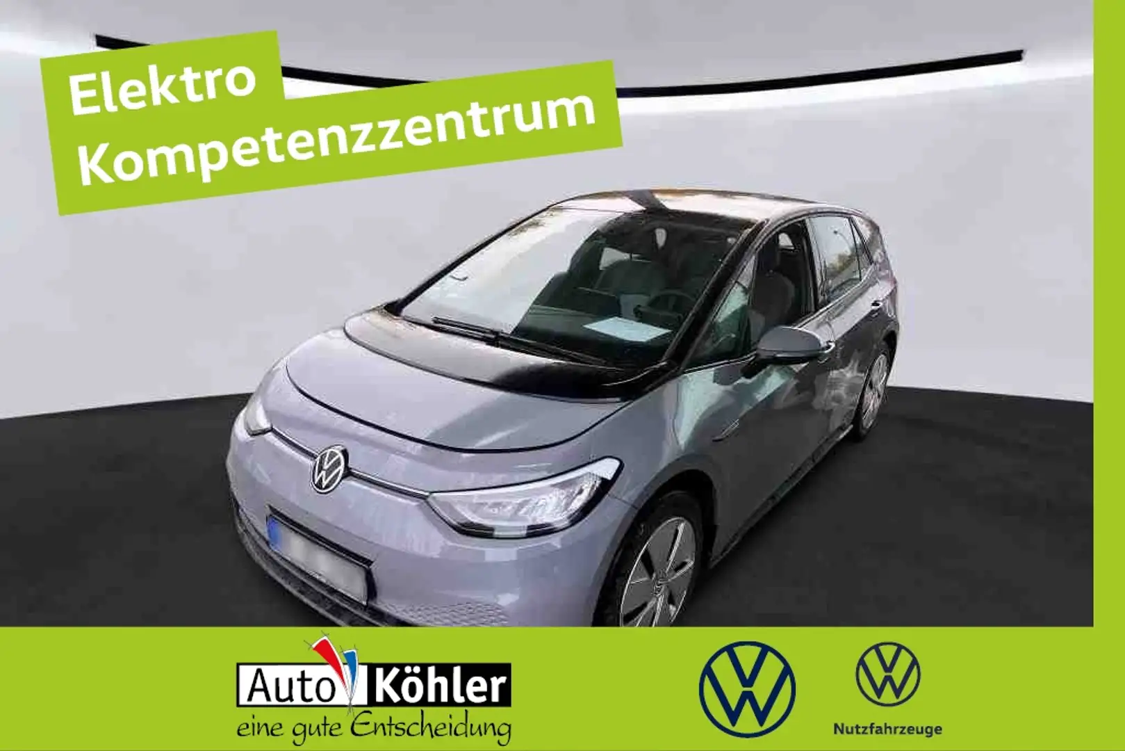 Volkswagen ID.3 Pure Performance CCS/CarPlay/LED/Navi/PDC Grau - 1