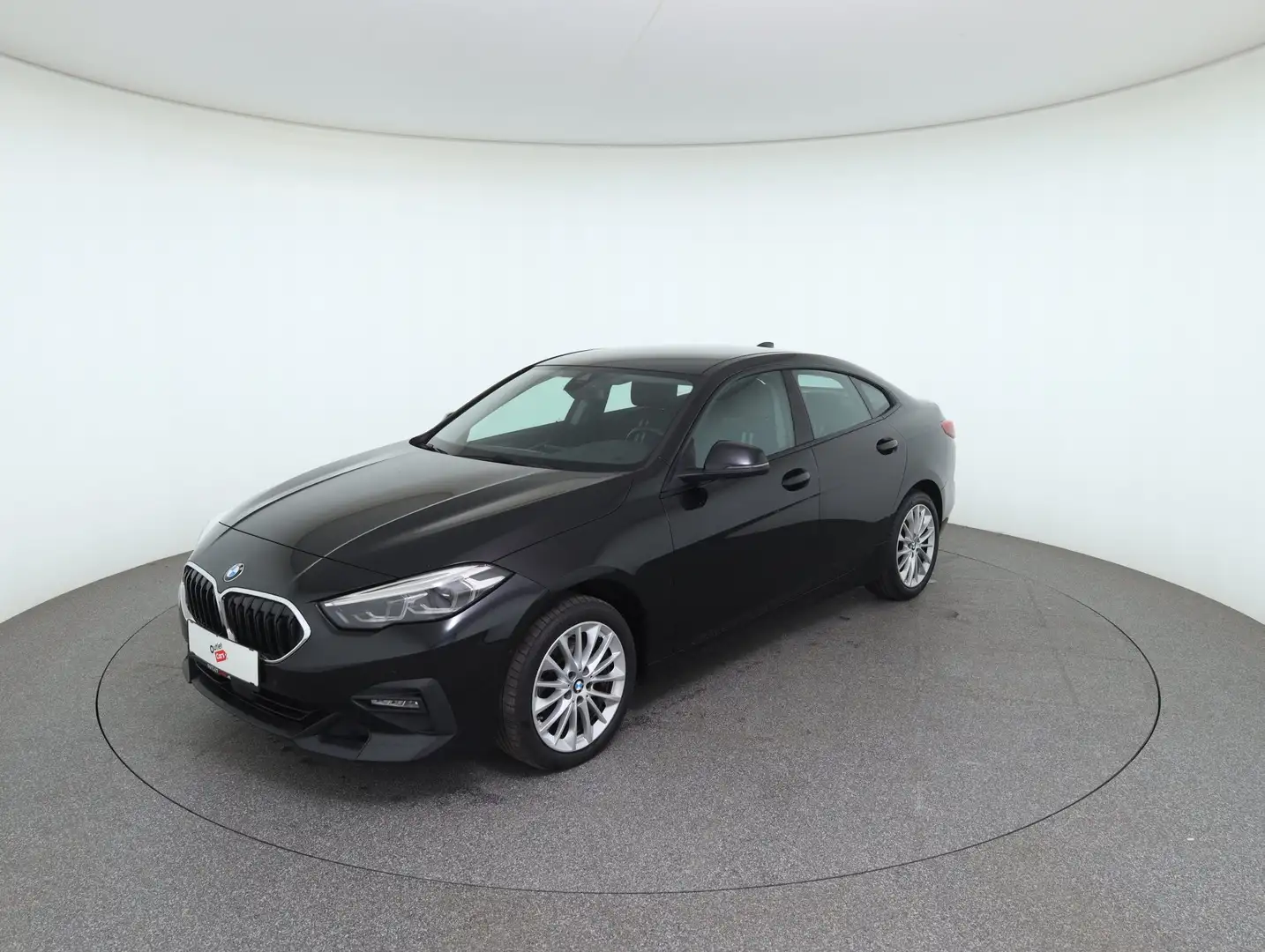 BMW 216 d Gran Coupe Aut. LED+LEDER+NAVI+RADAR+PDC Schwarz - 1