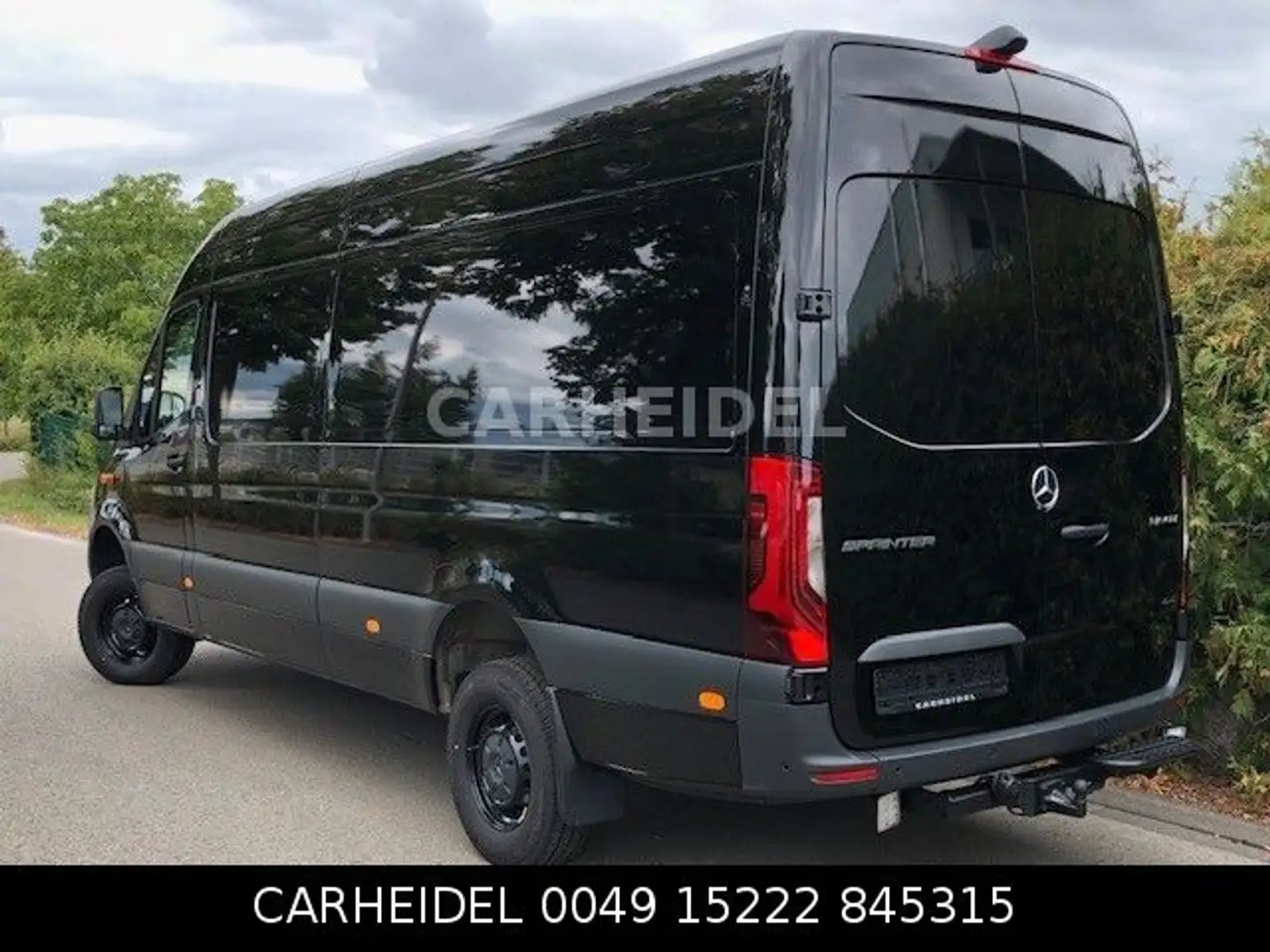 Mercedes-Benz Sprinter 319V6 4X4 MAXI LED*360Grad Cam*STHZ*SHZ Noir - 2