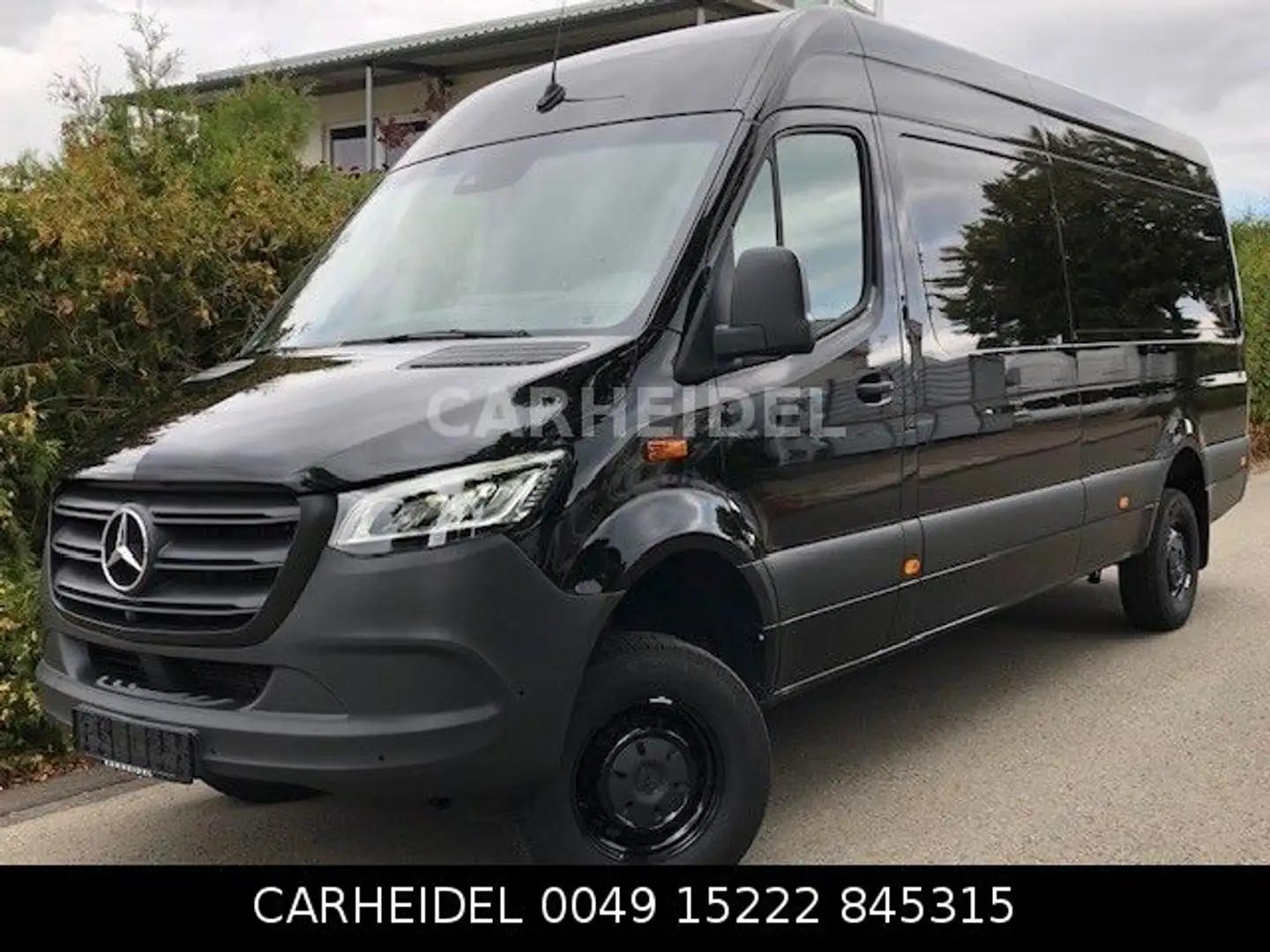 Mercedes-Benz Sprinter 319V6 4X4 MAXI LED*360Grad Cam*STHZ*SHZ Noir - 1