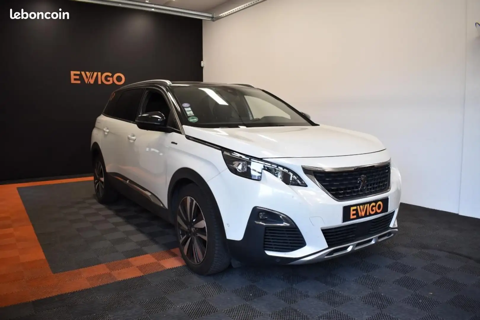 Peugeot 5008 GENERATION-II 1.6 PURETECH 180 GT LINE EAT BVA STA Blanc - 1
