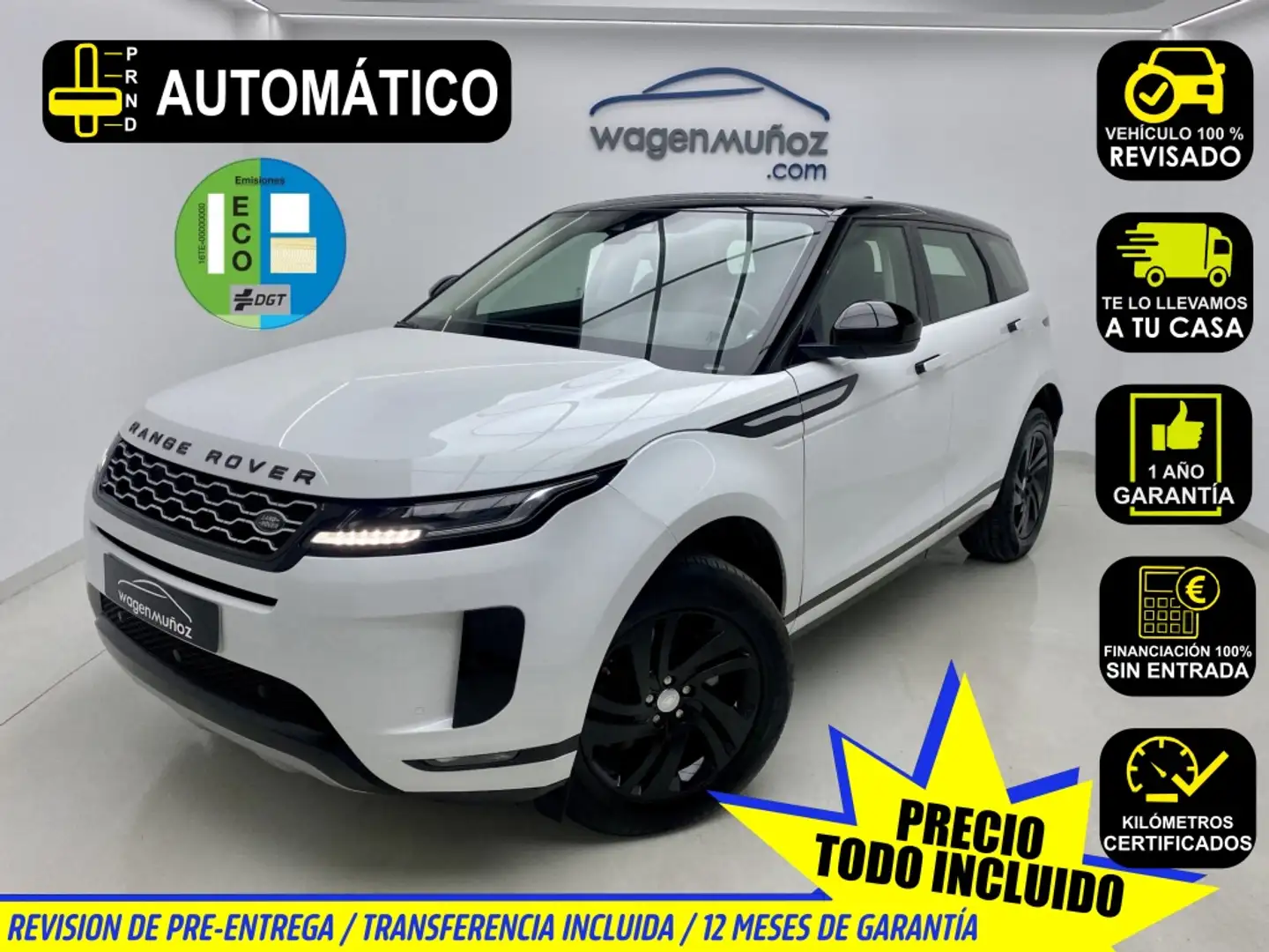 Land Rover Range Rover Evoque 2.0D MHEV S AWD Aut. 150 Blanco - 1
