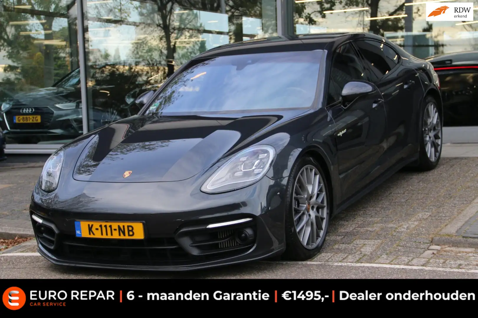 Porsche Panamera 2.9 4 E-Hybrid DEALER OND. NL-AUTO VOL! Grijs - 1