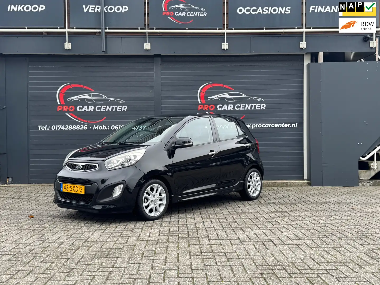 Kia Picanto 1.0 CVVT Comfort Pack CLIMATE|KEYLESS.ENTRY| EL.RA Schwarz - 1