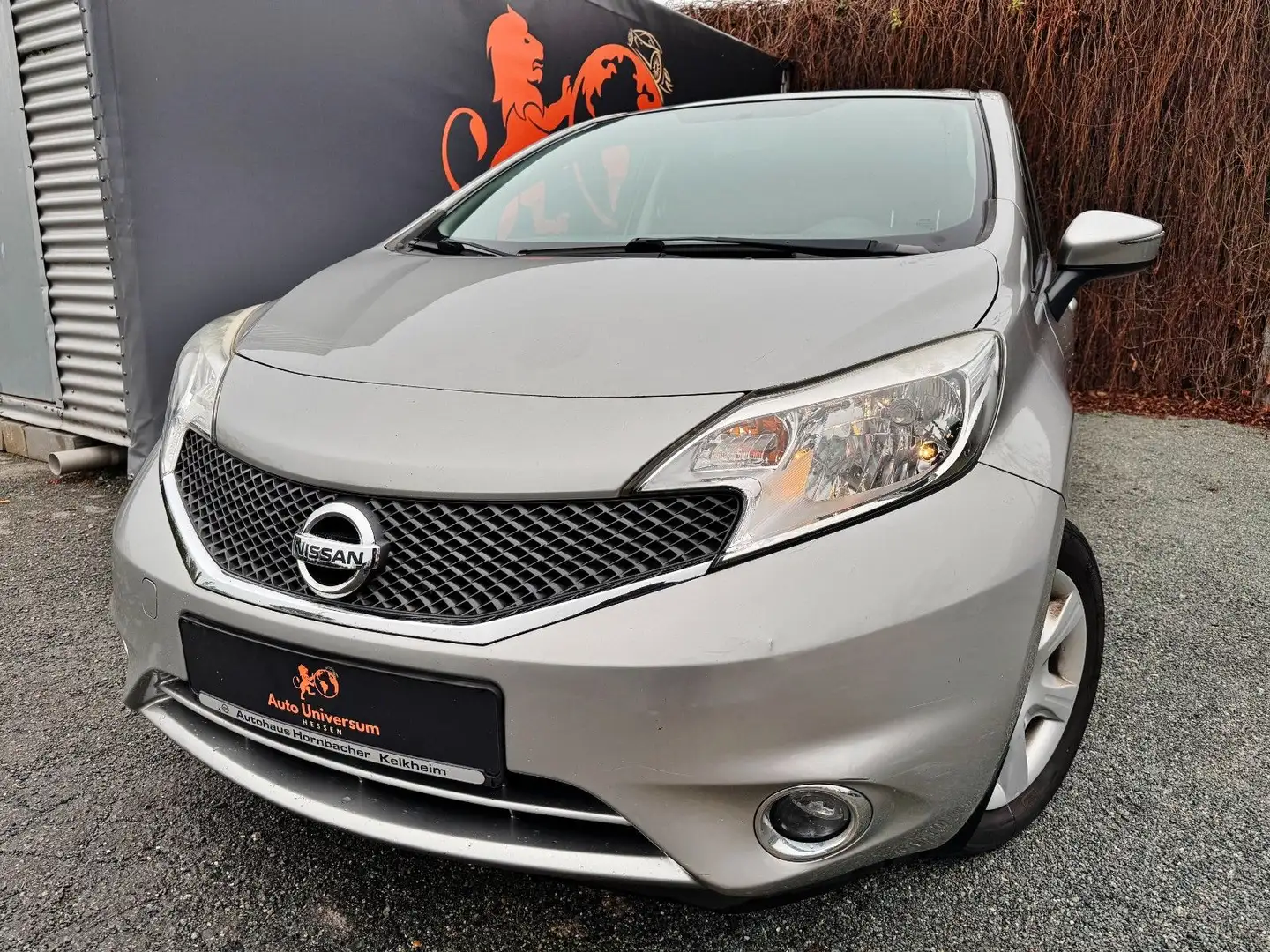 Nissan Note #TÜV#SERVICE#KLIMA#BT#AUX#USB#ELEKTR. FENST Silber - 1
