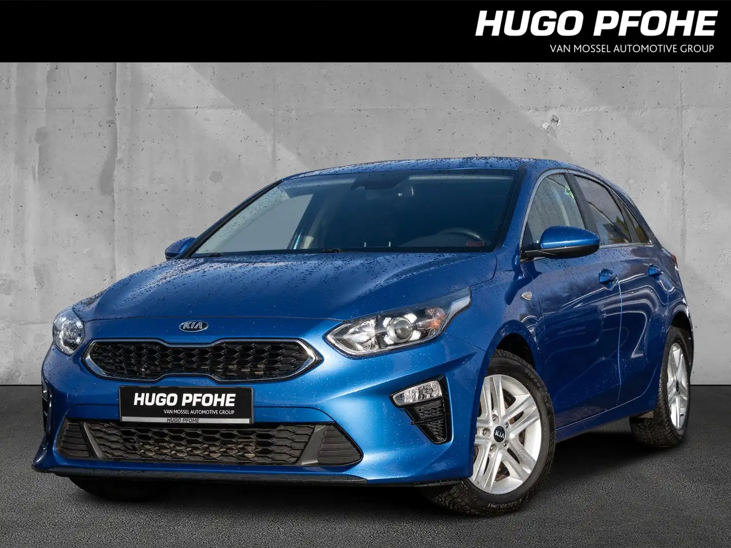 Kia Ceed / cee'd Ceed 1.4 TGDI Vision FSE / AC / LMF / PDC / RFK / Blau - 1